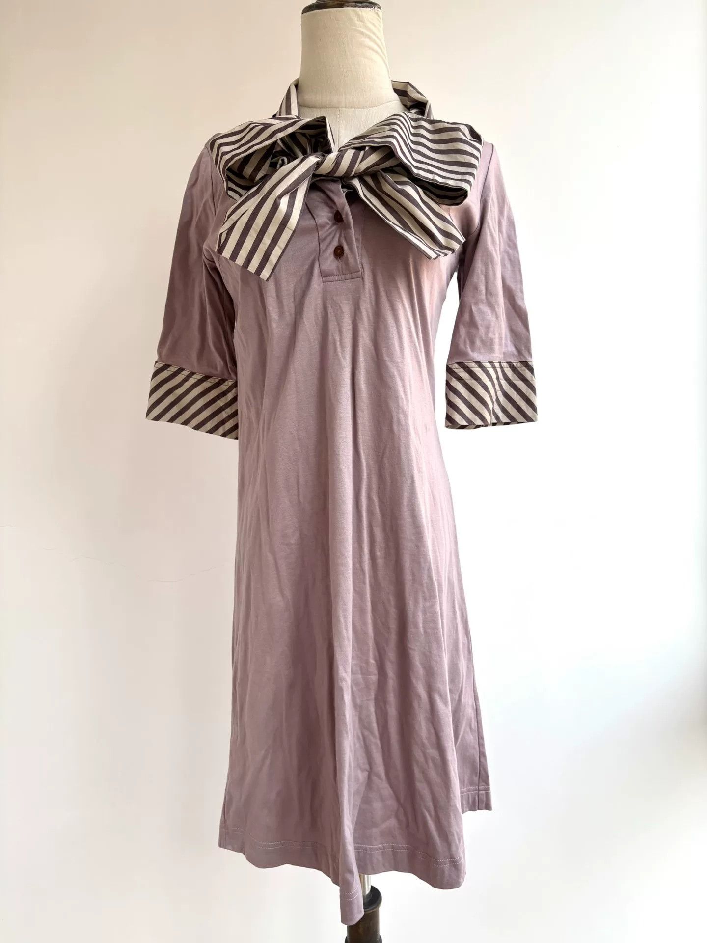 Vivienne Westwood Vivienne Westwood Vintage Purple Bow Dress Size M / US 6-8 / IT 42-44 - 2 Thumbnail