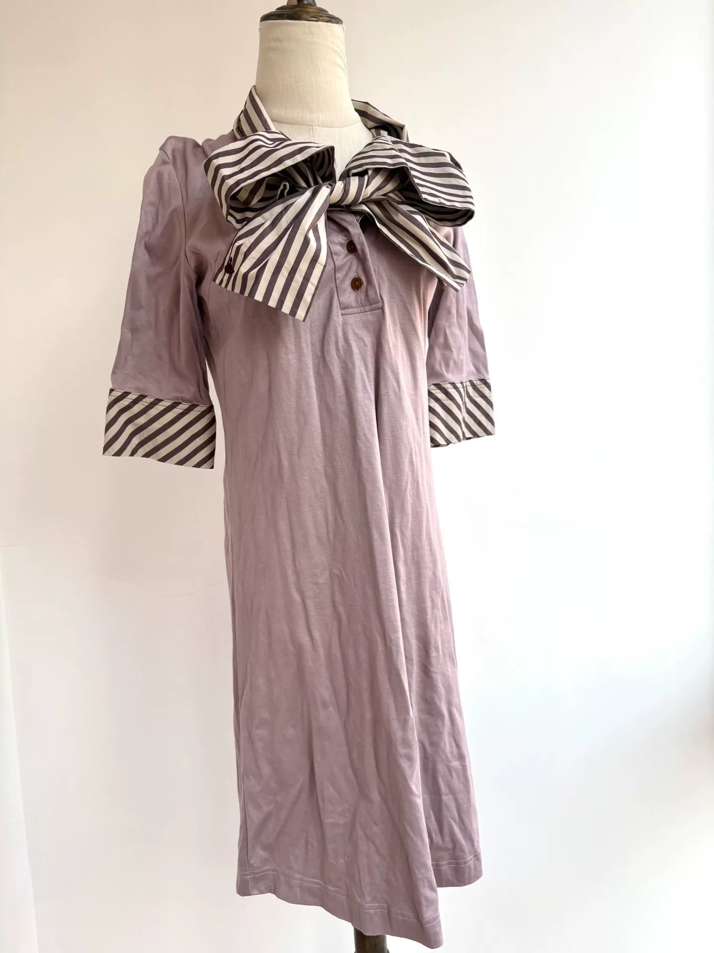 Vivienne Westwood Vivienne Westwood Vintage Purple Bow Dress Size M / US 6-8 / IT 42-44 - 5 Thumbnail