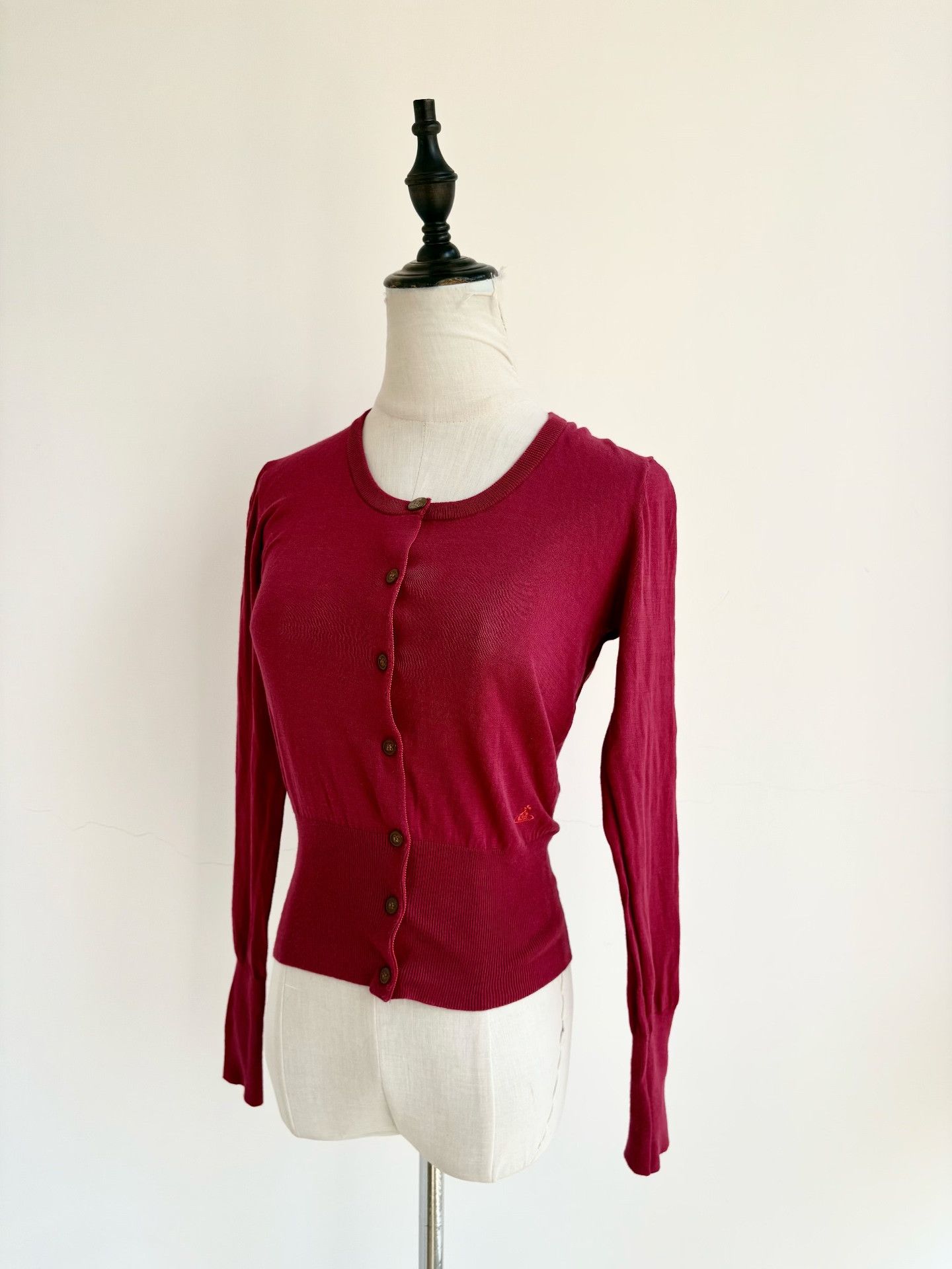 Vivienne Westwood Vivienne Westwood Vintage Pink Saturn Knit Cardigan Size M / US 6-8 / IT 42-44 - 3 Thumbnail