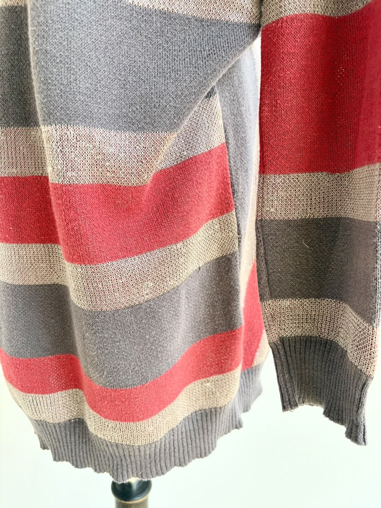 Vivienne Westwood Vivienne Westwood Gray Red Bow Knit Size M / US 6-8 / IT 42-44 - 3 Thumbnail