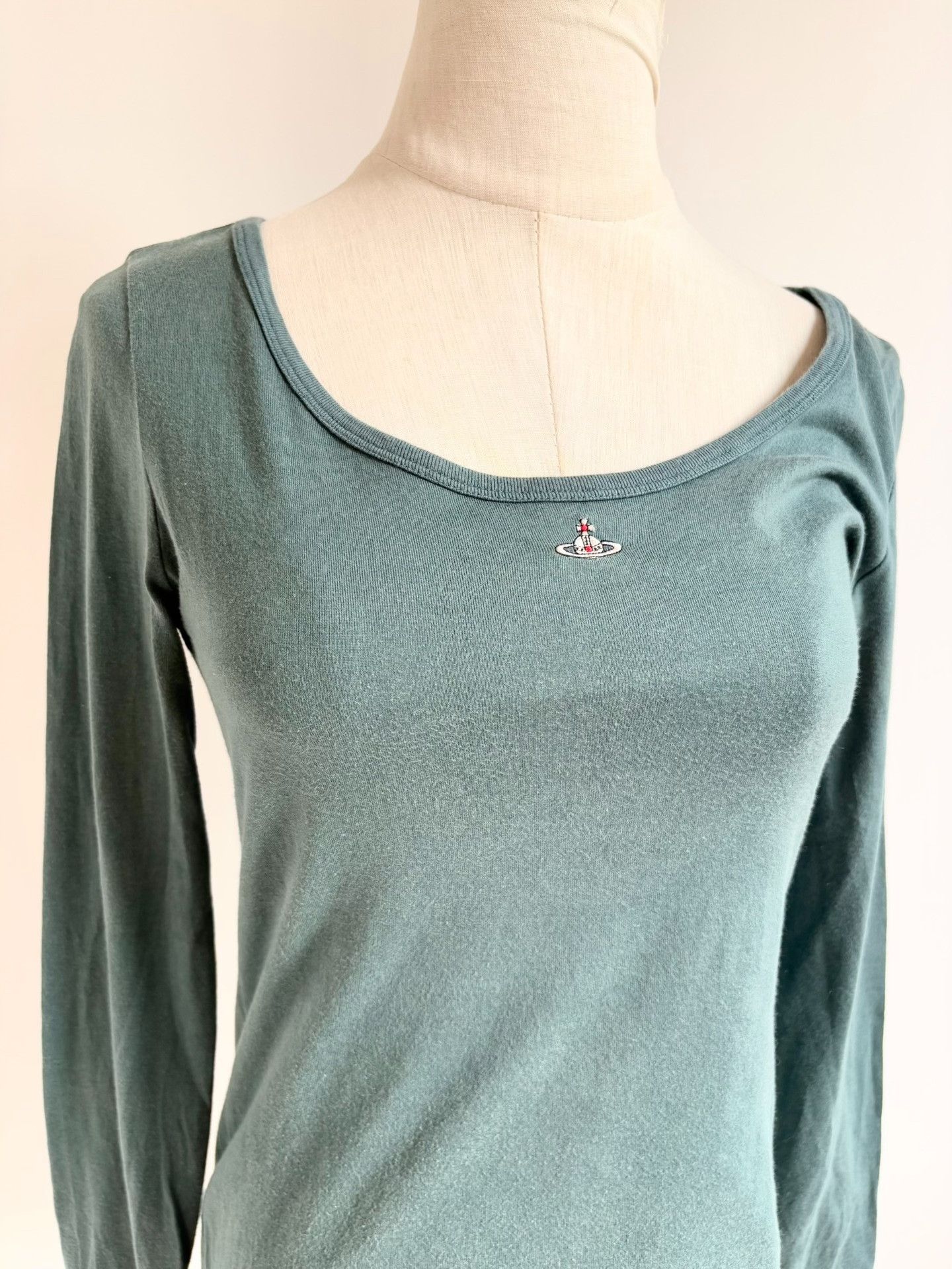 Vivienne Westwood Vivienne Westwood Vintage Green Saturn Top Size M / US 6-8 / IT 42-44 - 2 Thumbnail