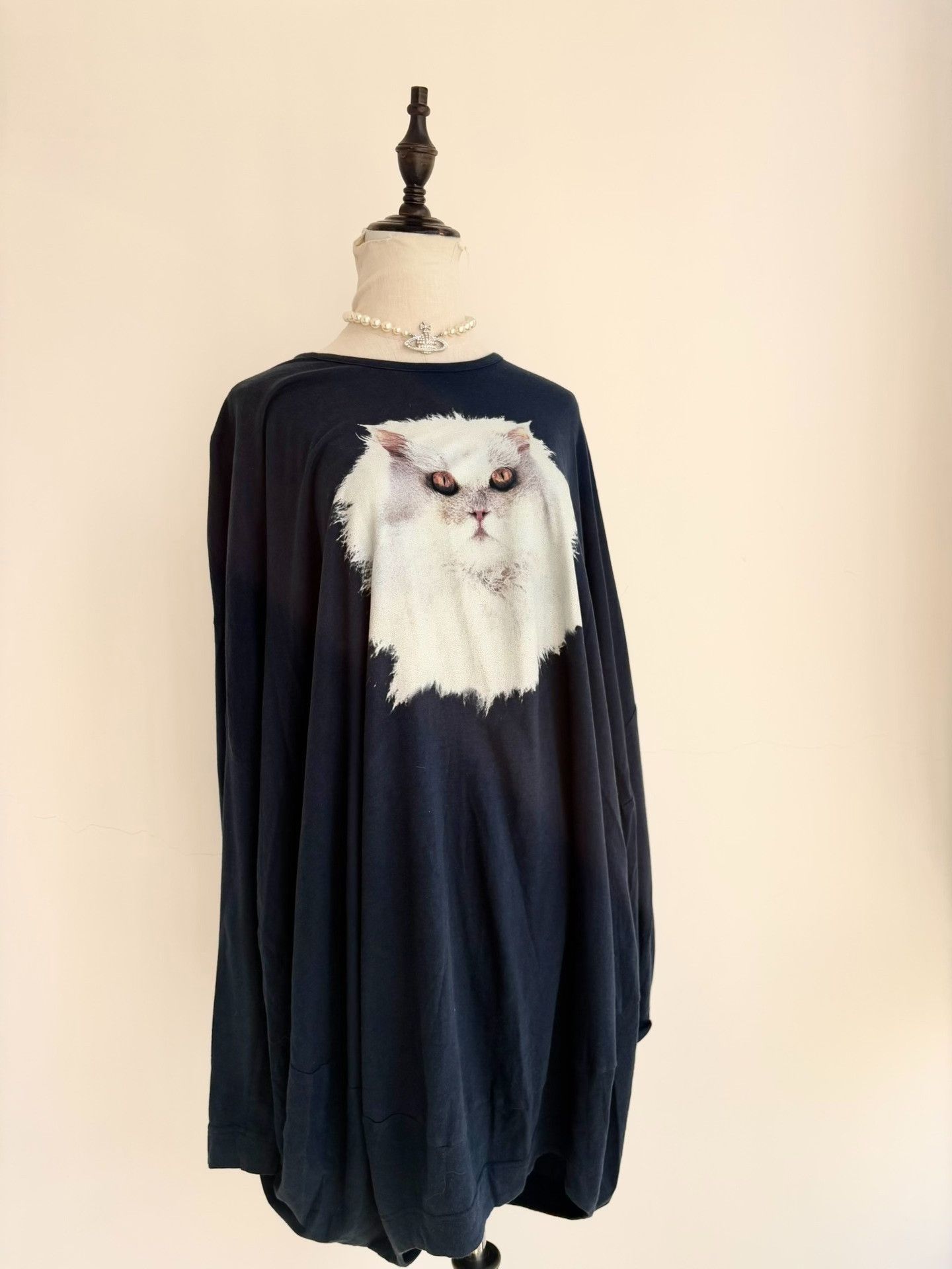 Vivienne Westwood Vivienne Westwood Vintage Cat Dress Size M / US 6-8 / IT 42-44 - 3 Thumbnail