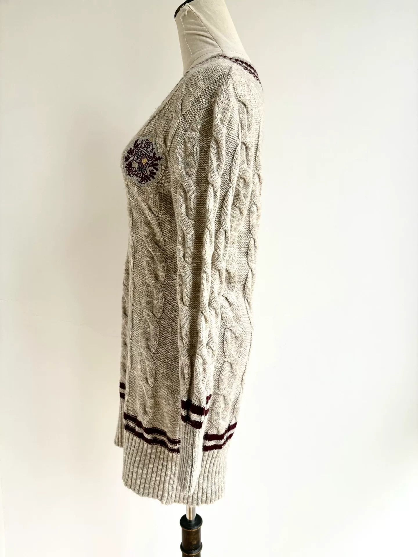 Vivienne Westwood Vivienne Westwood Vintage Preppy Cable Knit Dress Size M / US 6-8 / IT 42-44 - 3 Thumbnail