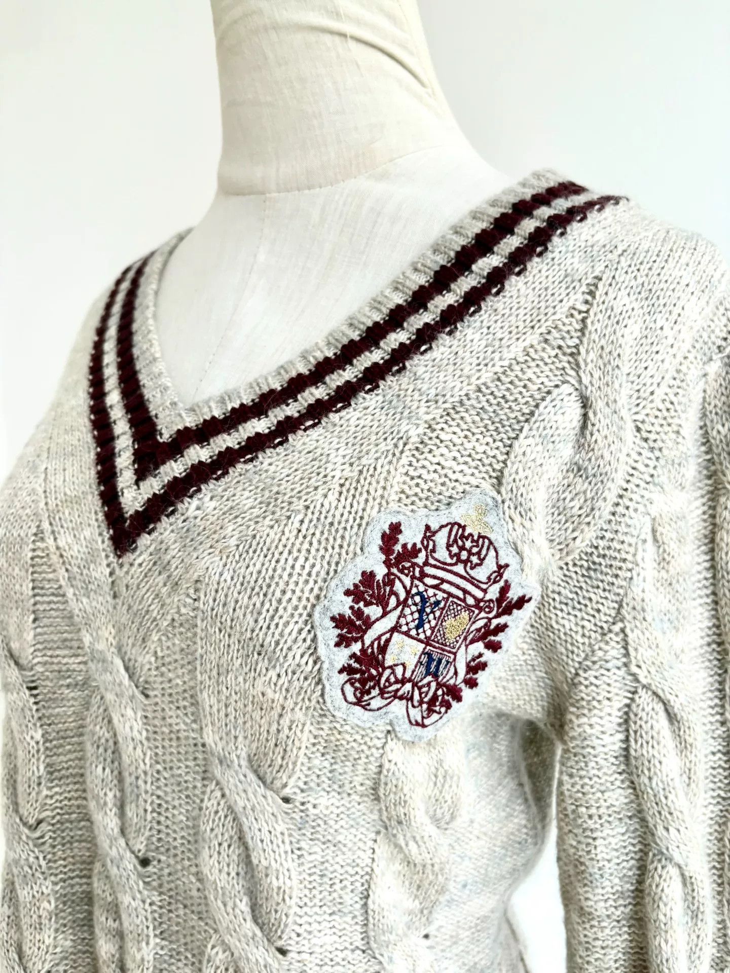 Vivienne Westwood Vivienne Westwood Vintage Preppy Cable Knit Dress Size M / US 6-8 / IT 42-44 - 2 Thumbnail