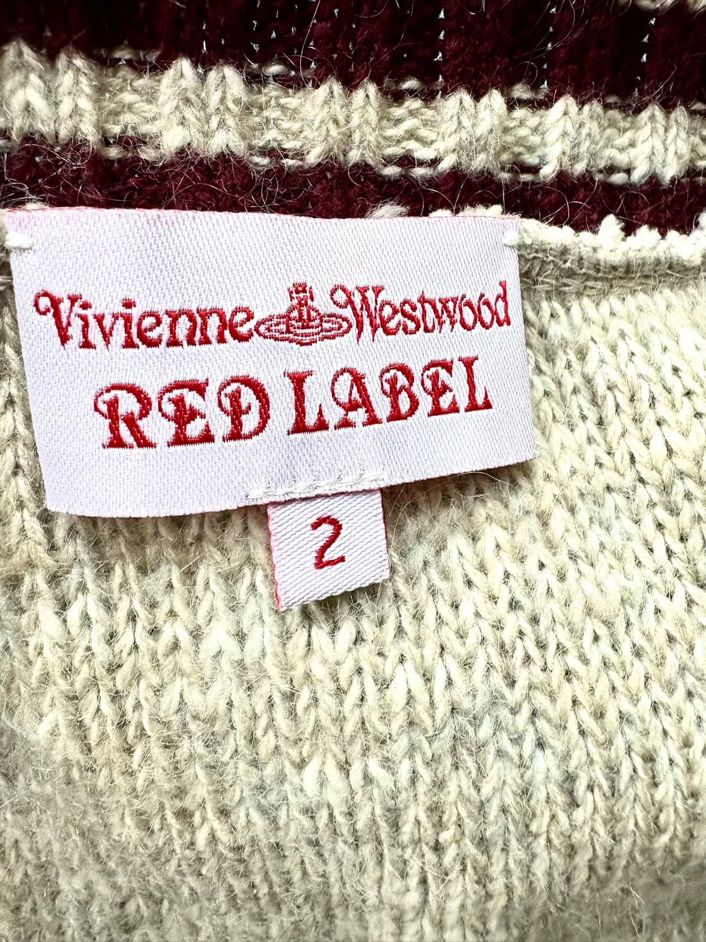 Vivienne Westwood Vivienne Westwood Vintage Preppy Cable Knit Dress Size M / US 6-8 / IT 42-44 - 6 Thumbnail