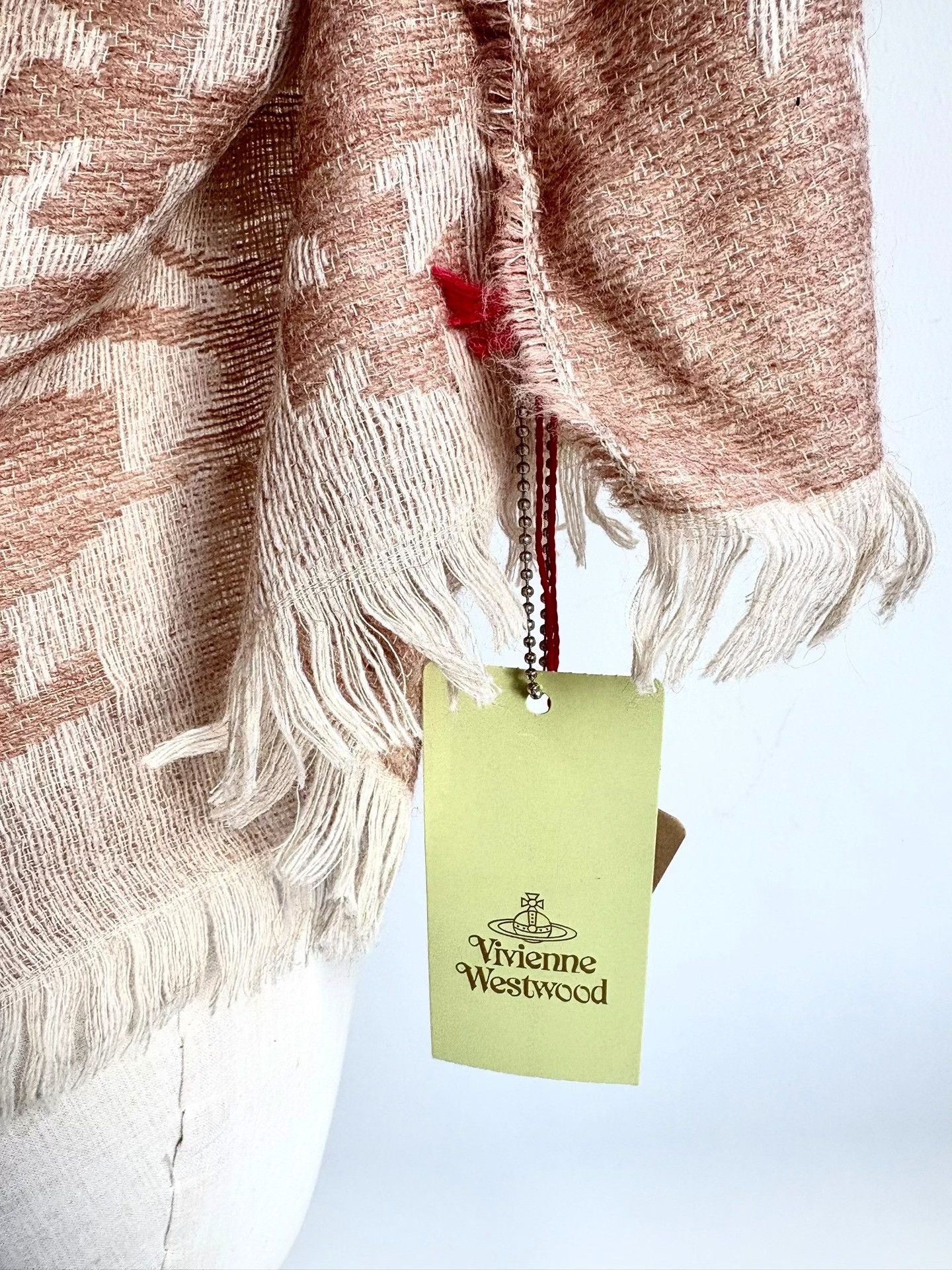Vivienne Westwood Vivienne Westwood Vintage Beige Saturn Scarf Size ONE SIZE - 6 Thumbnail
