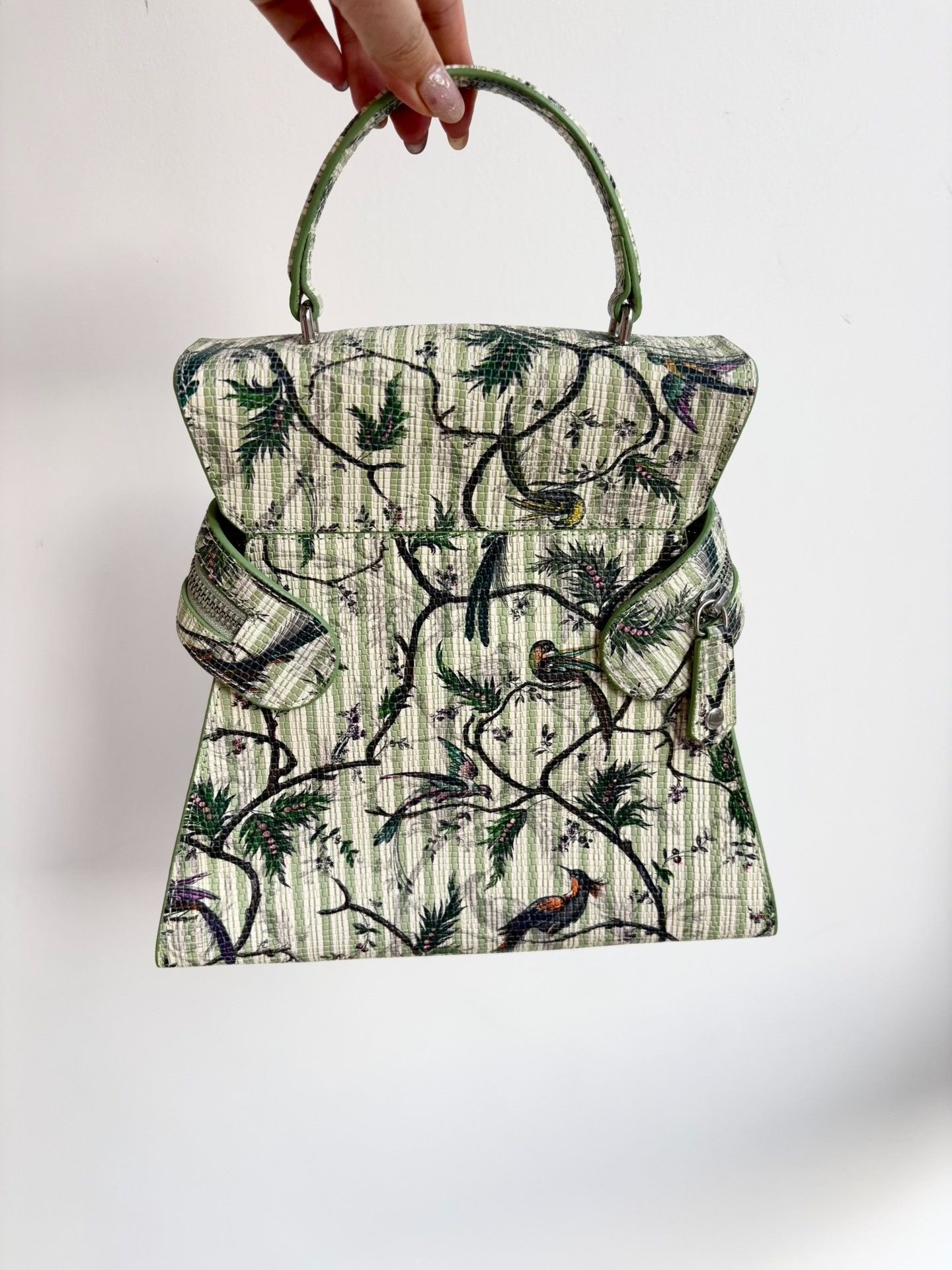 Vivienne Westwood Vivienne Westwood Vintage Green Saturn Handbag Size ONE SIZE - 3 Thumbnail
