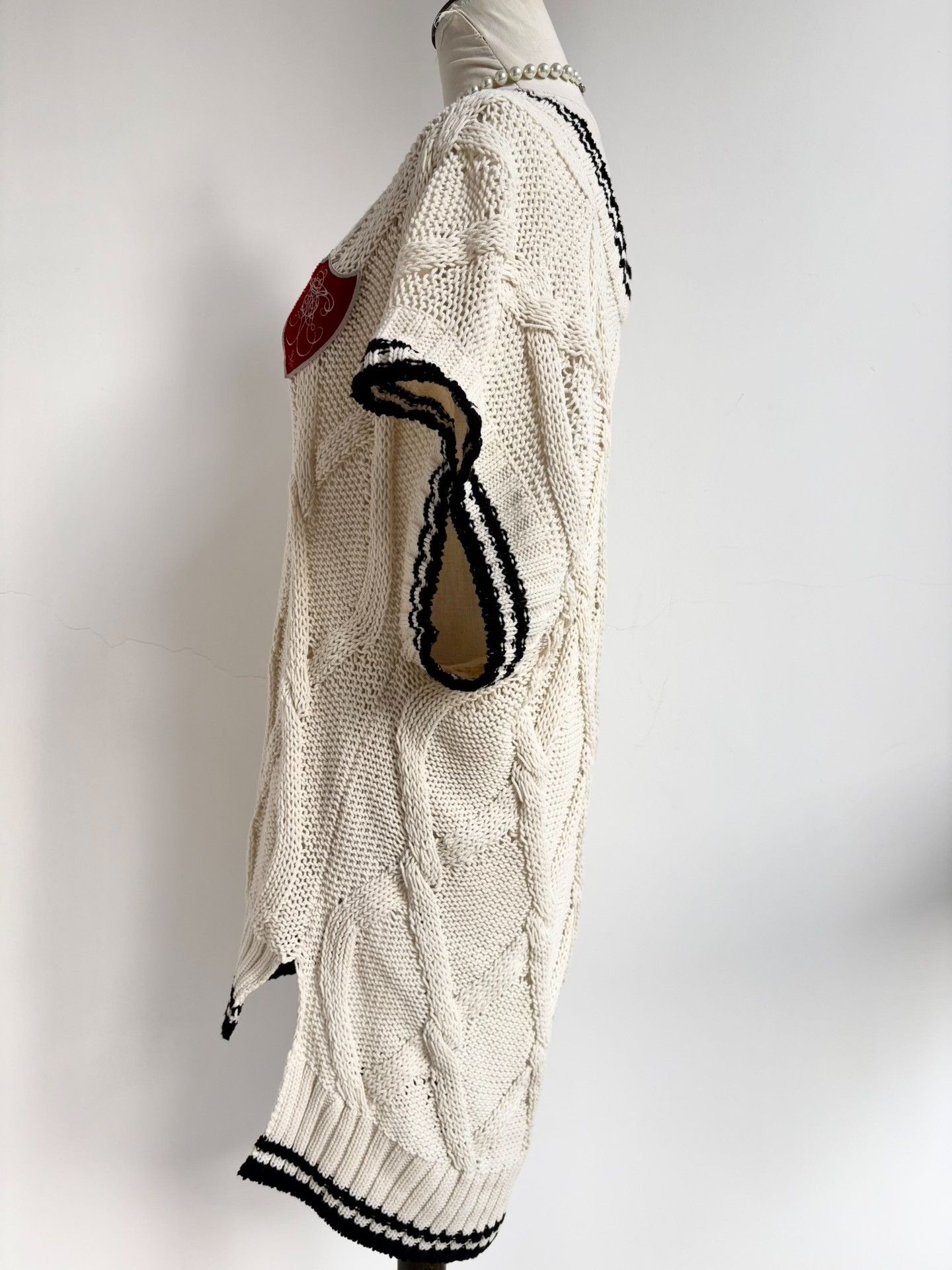 Vivienne Westwood Vivienne Westwood White Argyle Knit Vest Size M / US 6-8 / IT 42-44 - 3 Thumbnail
