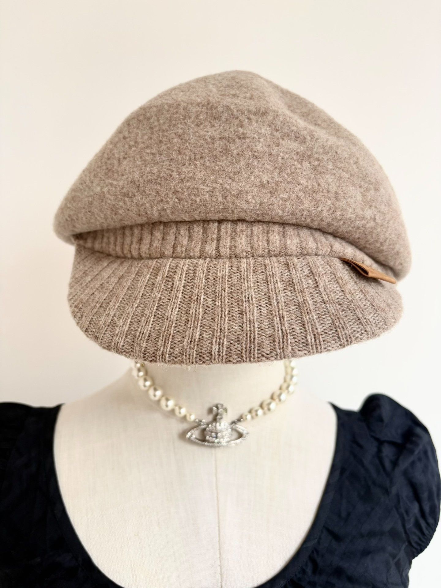 Vivienne Westwood Vivienne Westwood Vintage Beige Beret Cap Size ONE SIZE - 2 Thumbnail