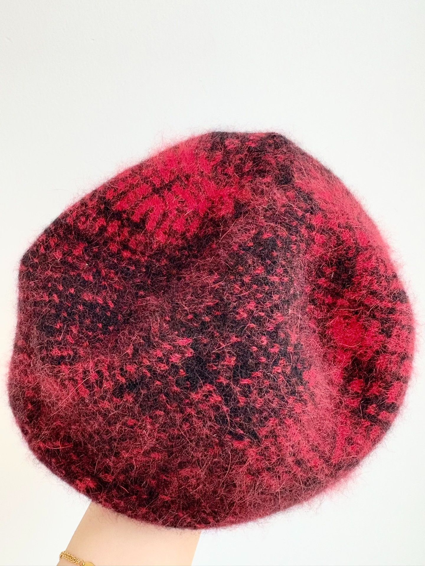 Vivienne Westwood Vivienne Westwood Vintage Plaid Saturn Beret Size ONE SIZE - 4 Thumbnail