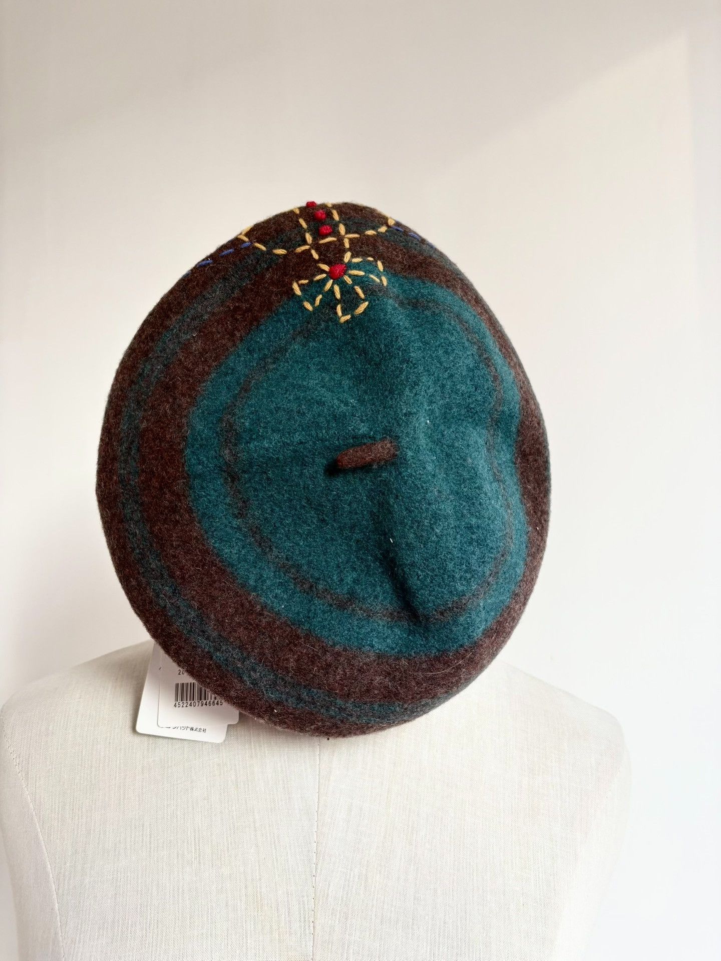 Vivienne Westwood Vivienne Westwood Saturn Embroidered Beret Size ONE SIZE - 3 Thumbnail