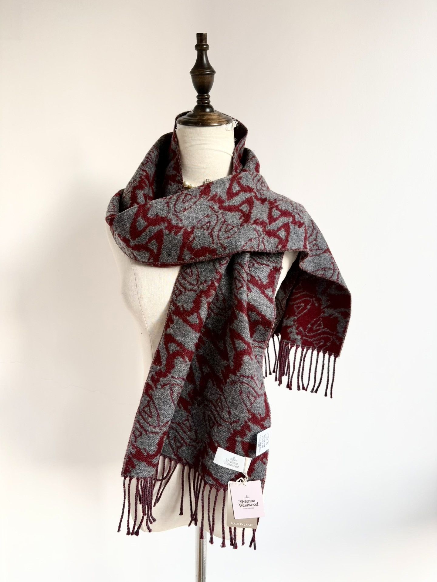 Vivienne Westwood Vivienne Westwood Saturn Print Scarf Size ONE SIZE - 2 Thumbnail