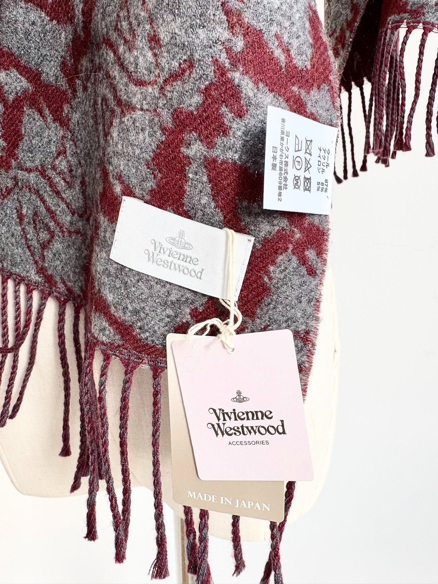 Vivienne Westwood Vivienne Westwood Saturn Print Scarf Size ONE SIZE - 5 Thumbnail