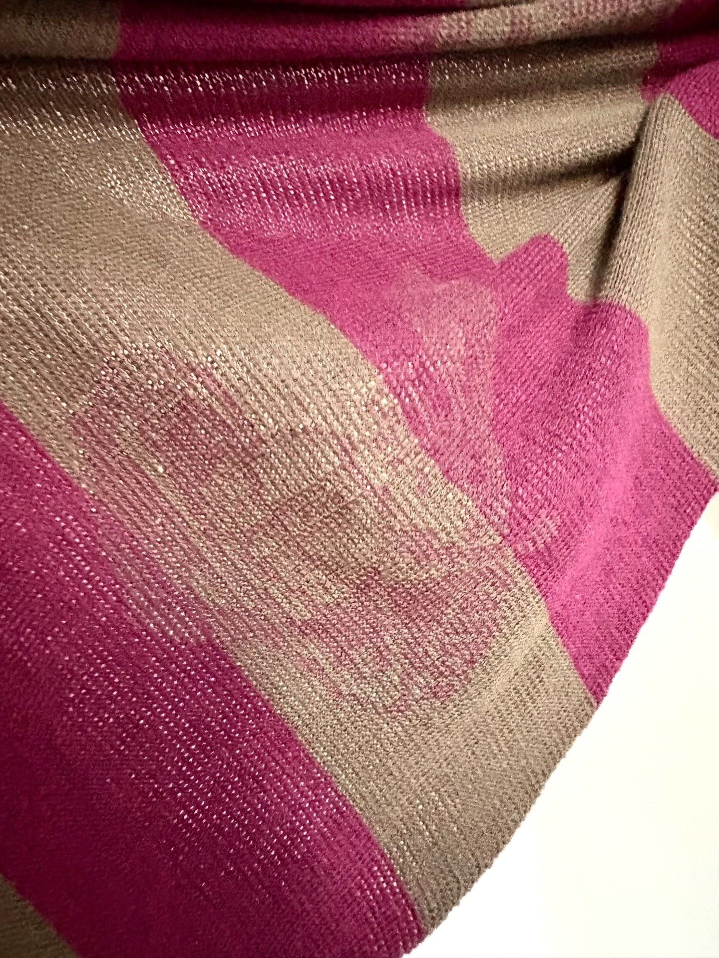 Vivienne Westwood Vivienne Westwood Vintage Red-Brown Stripe Saturn Scarf Size ONE SIZE - 4 Thumbnail