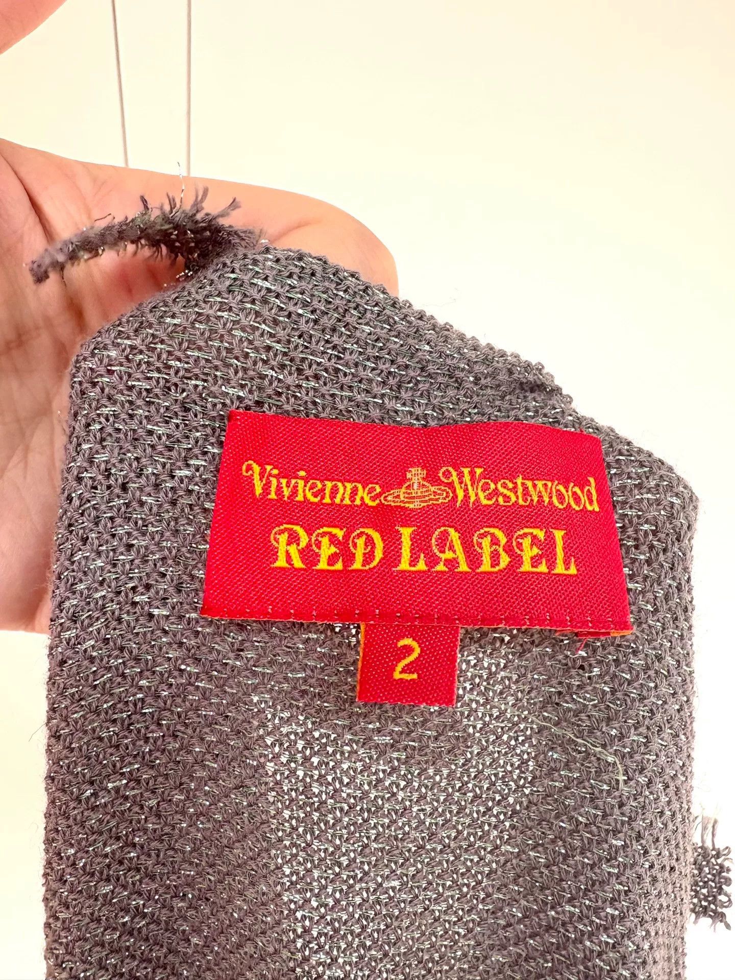 Vivienne Westwood Vivienne Westwood Vintage Gray Shimmer Knit Size M / US 6-8 / IT 42-44 - 7 Thumbnail