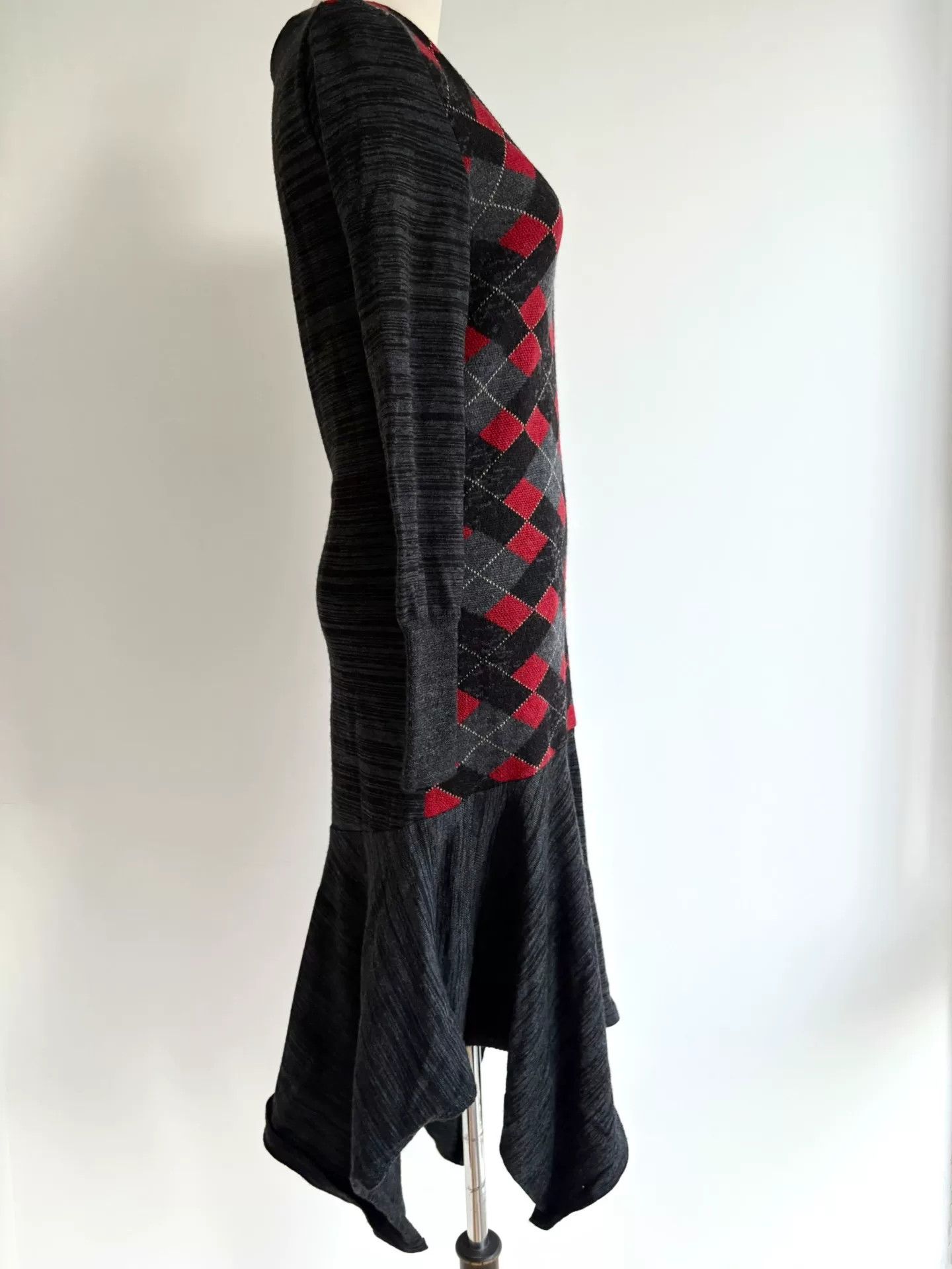 Vivienne Westwood Vivienne Westwood Vintage Gray Knit Dress Size M / US 6-8 / IT 42-44 - 2 Thumbnail