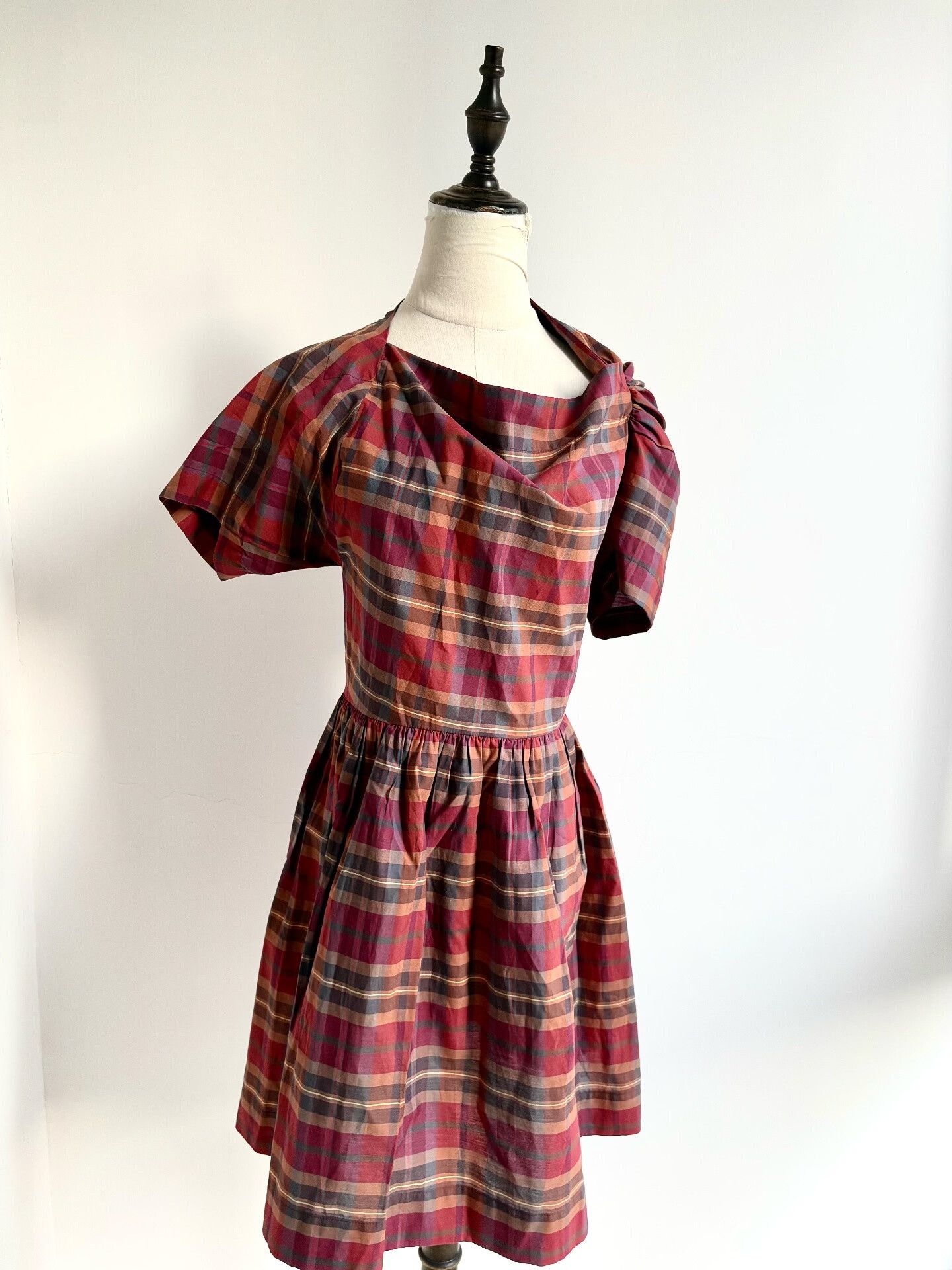 Vivienne Westwood Vivienne Westwood Vintage Red Plaid Dress Size M / US 6-8 / IT 42-44 - 6 Thumbnail