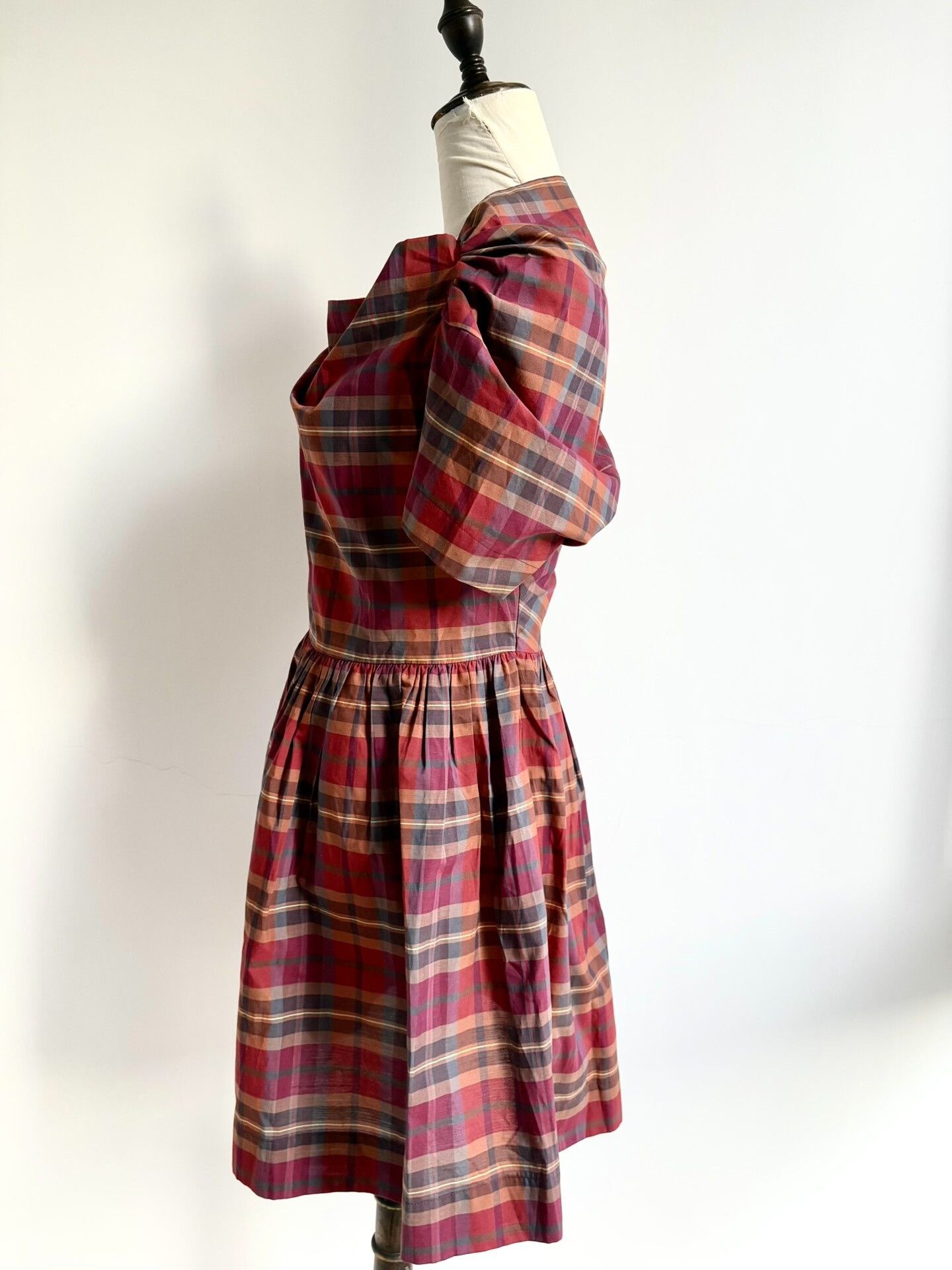 Vivienne Westwood Vivienne Westwood Vintage Red Plaid Dress Size M / US 6-8 / IT 42-44 - 2 Thumbnail