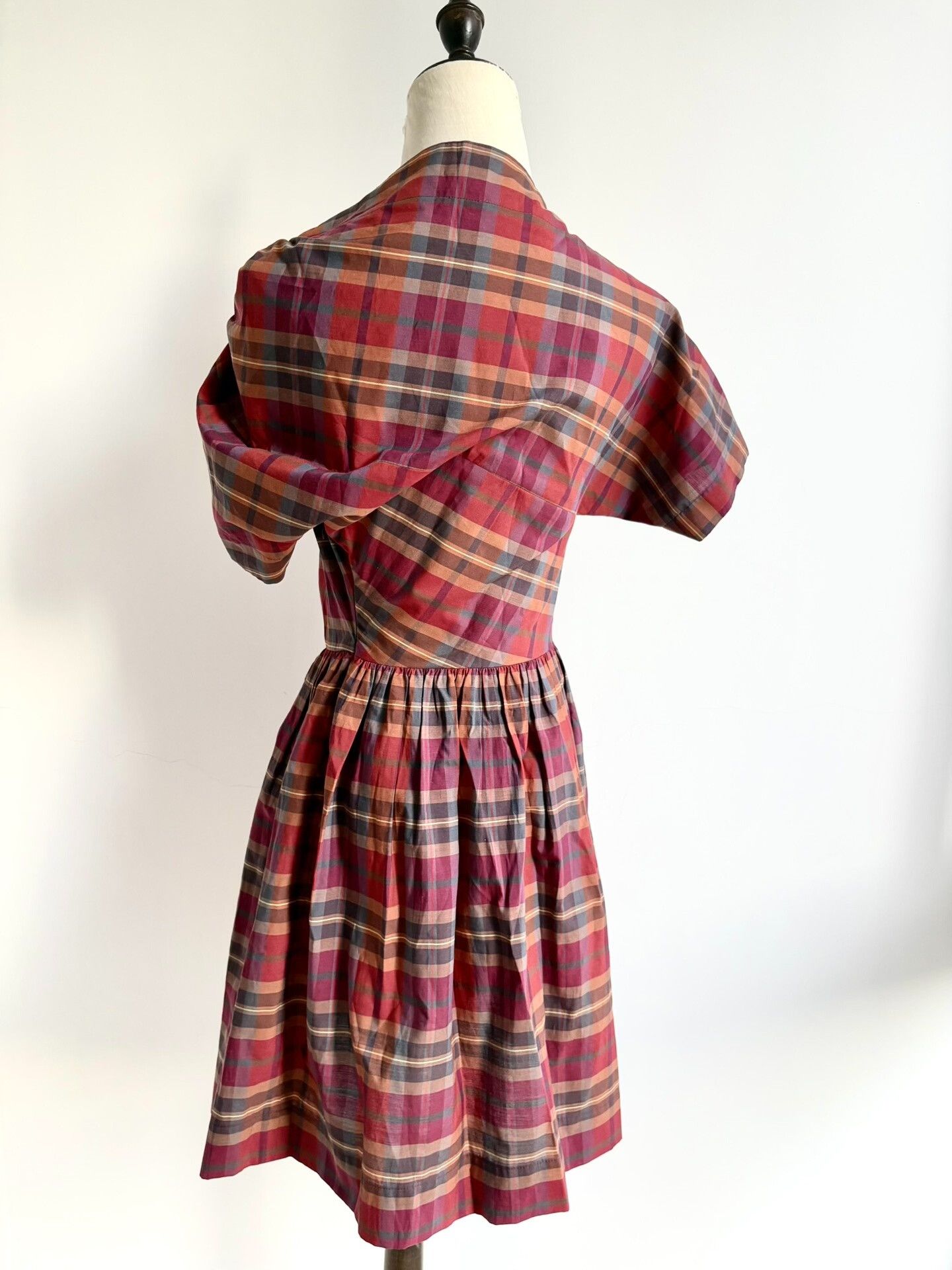 Vivienne Westwood Vivienne Westwood Vintage Red Plaid Dress Size M / US 6-8 / IT 42-44 - 4 Thumbnail