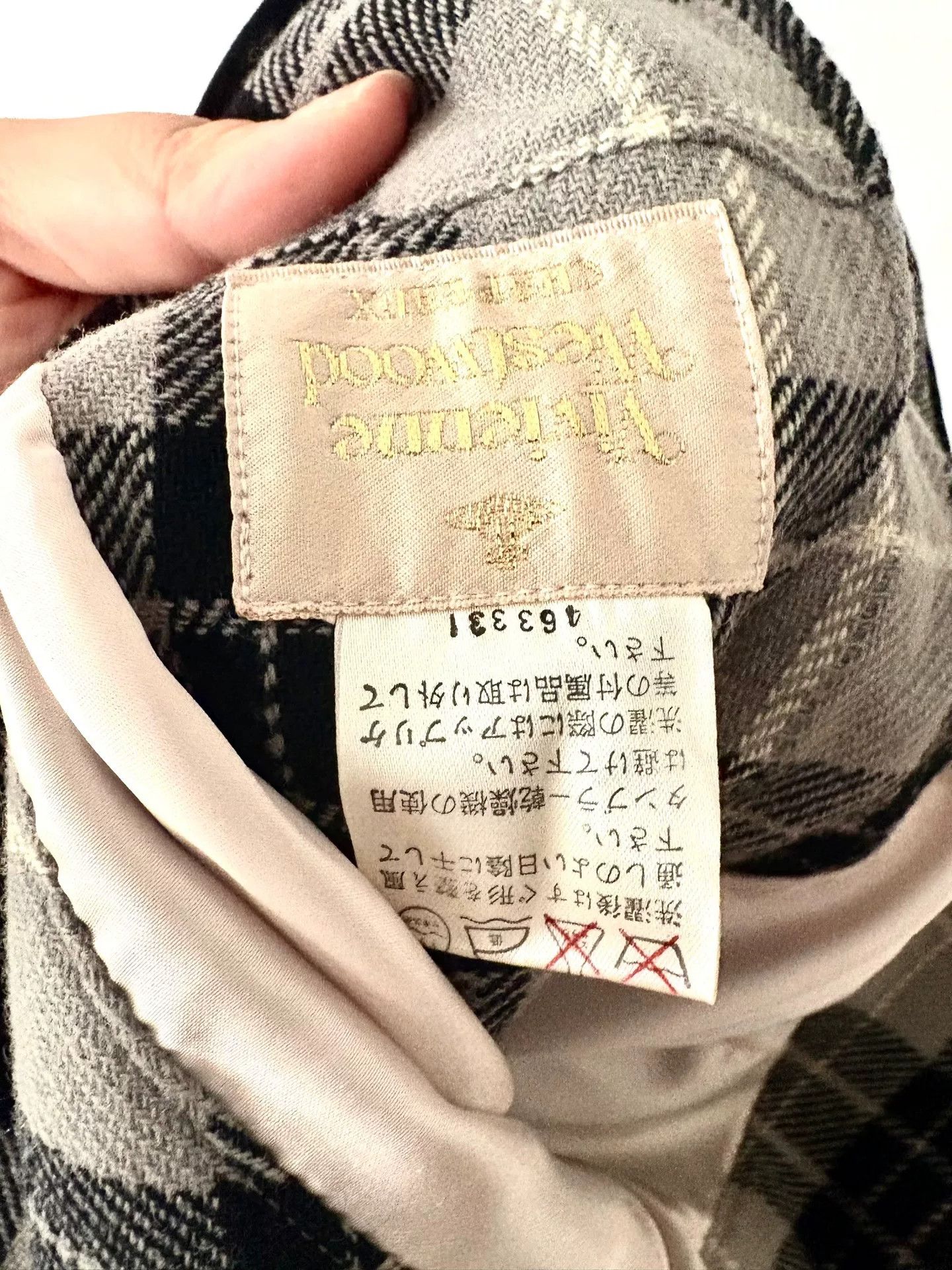 Vivienne Westwood Vivienne Westwood Vintage Check Bucket Hat Size ONE SIZE - 5 Thumbnail