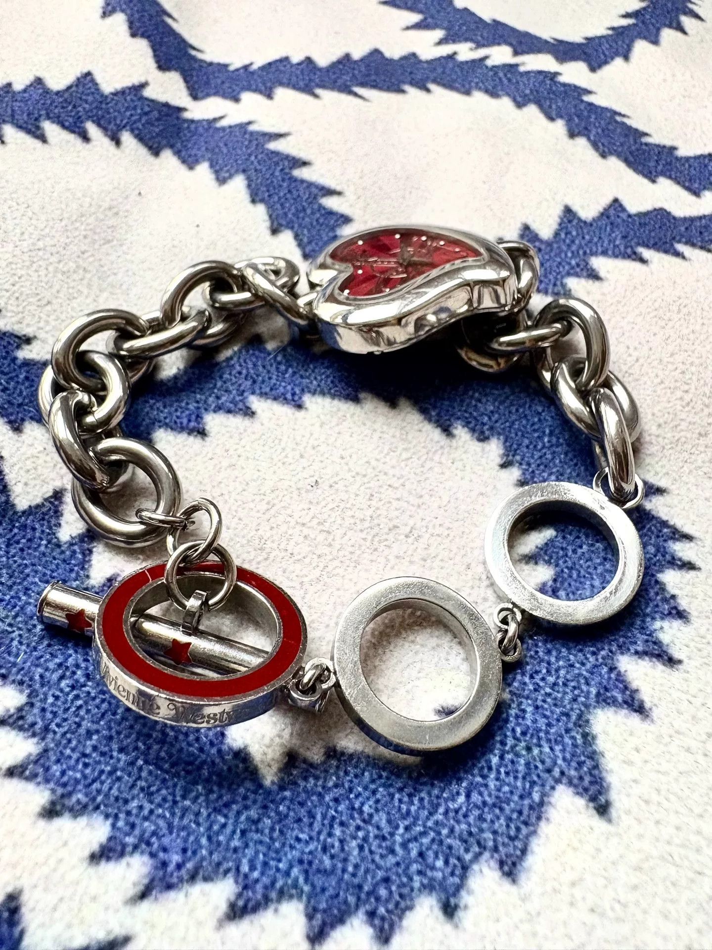 Vivienne Westwood Vivienne Westwood Red Heart Watch Size ONE SIZE - 8 Thumbnail