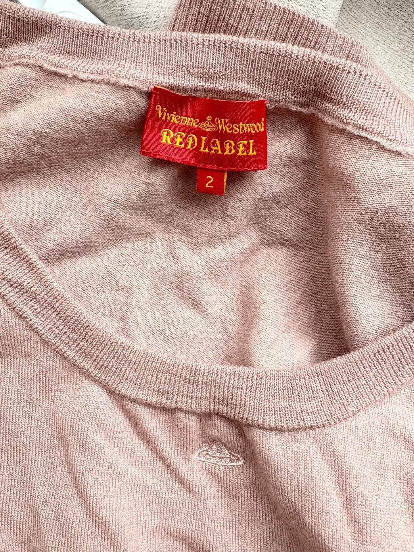 Vivienne Westwood Vivienne Westwood Vintage Pink Saturn Knit Dress Size M / US 6-8 / IT 42-44 - 5 Thumbnail
