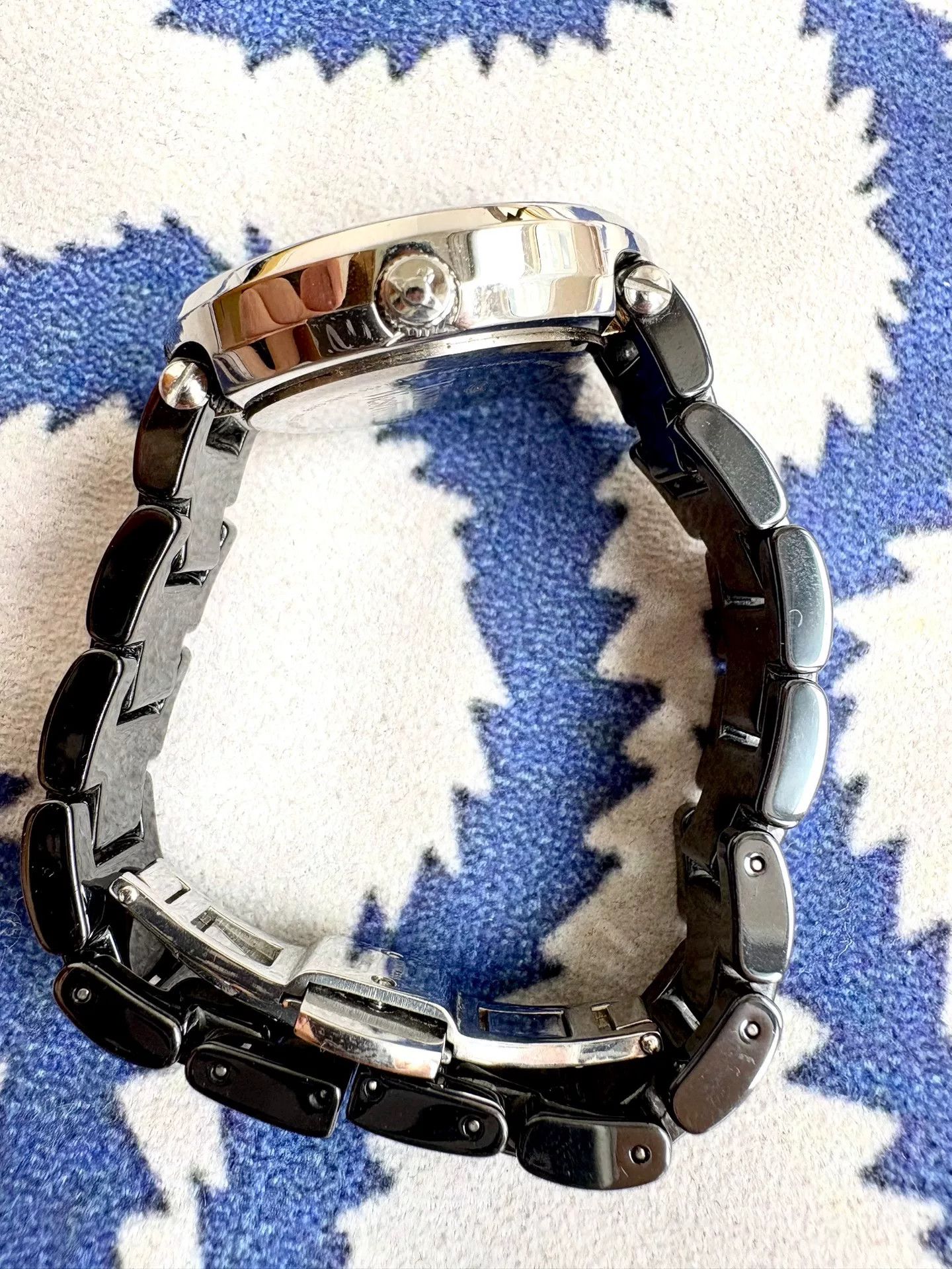 Vivienne Westwood Vivienne Westwood Vintage Black Saturn Ceramic Watch Size ONE SIZE - 5 Thumbnail