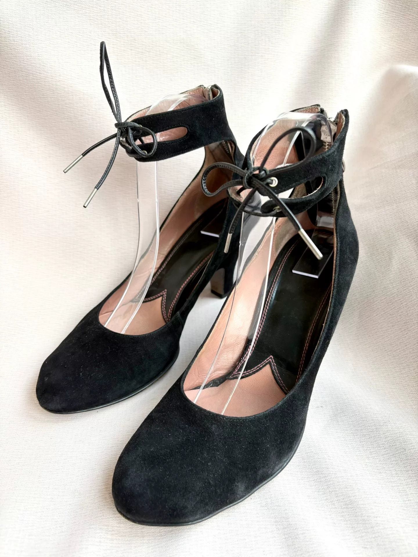 Vivienne Westwood Vivienne Westwood Vintage Black Suede Heels Size US 5.5 / IT 35.5 - 3 Thumbnail