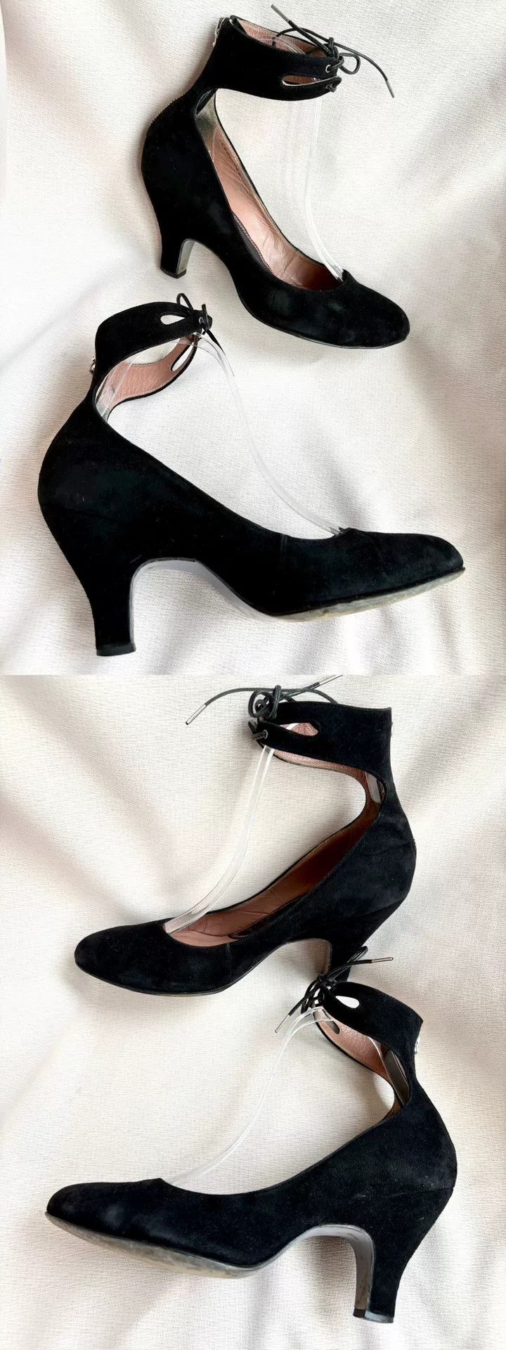 Vivienne Westwood Vivienne Westwood Vintage Black Suede Heels Size US 5.5 / IT 35.5 - 6 Thumbnail