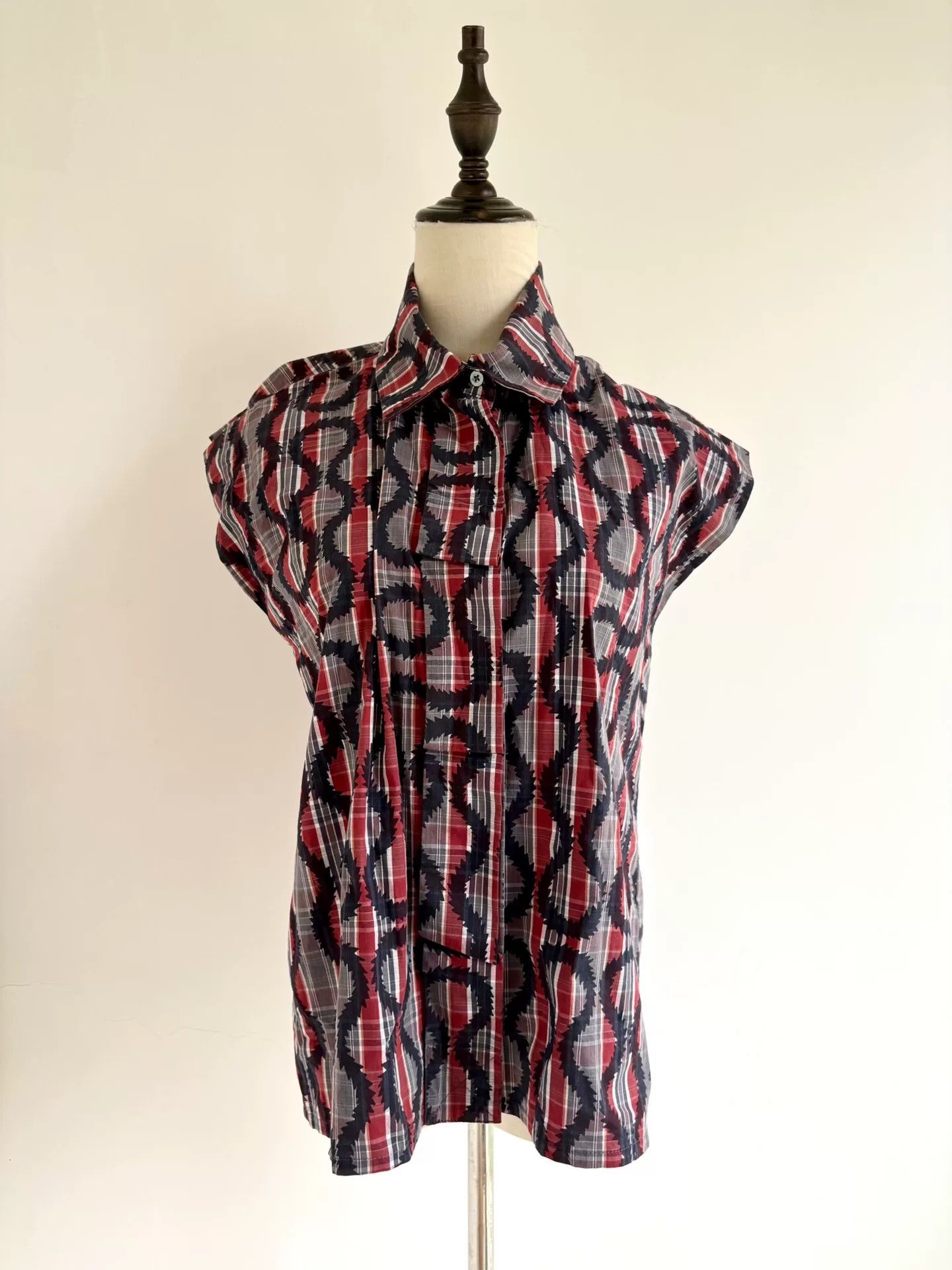 Vivienne Westwood Vivienne Westwood Vintage Check Pirate Shirt Size S / US 4 / IT 40 - 2 Thumbnail