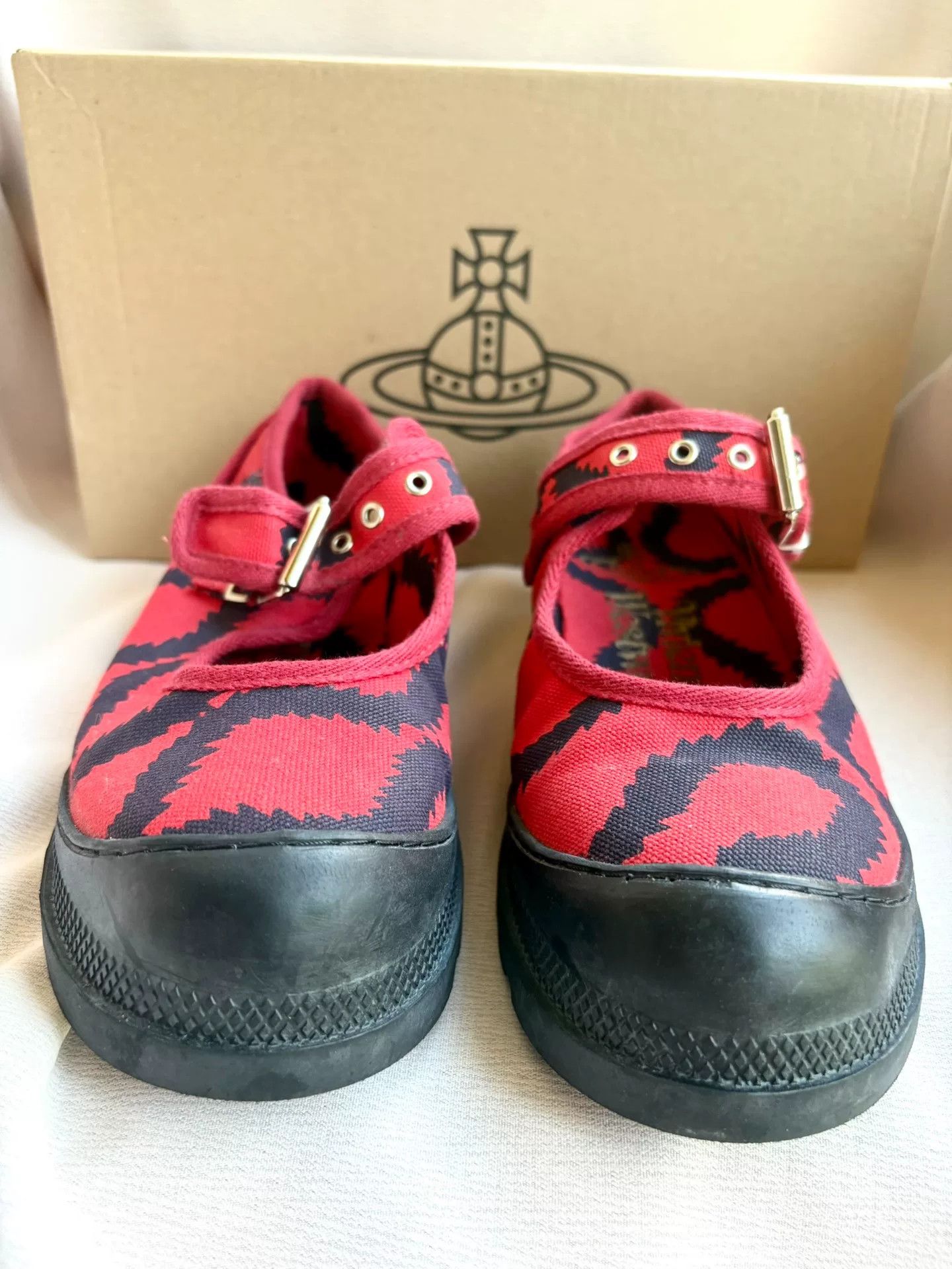 Vivienne Westwood Vivienne Westwood Vintage Pirate Print Mary Jane Flats Size US 7 / IT 37 - 7 Thumbnail