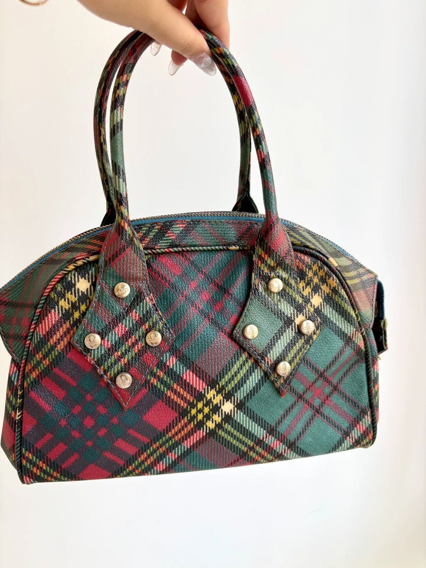 Vivienne Westwood Vivienne Westwood Vintage Plaid Handbag Size ONE SIZE - 2 Thumbnail