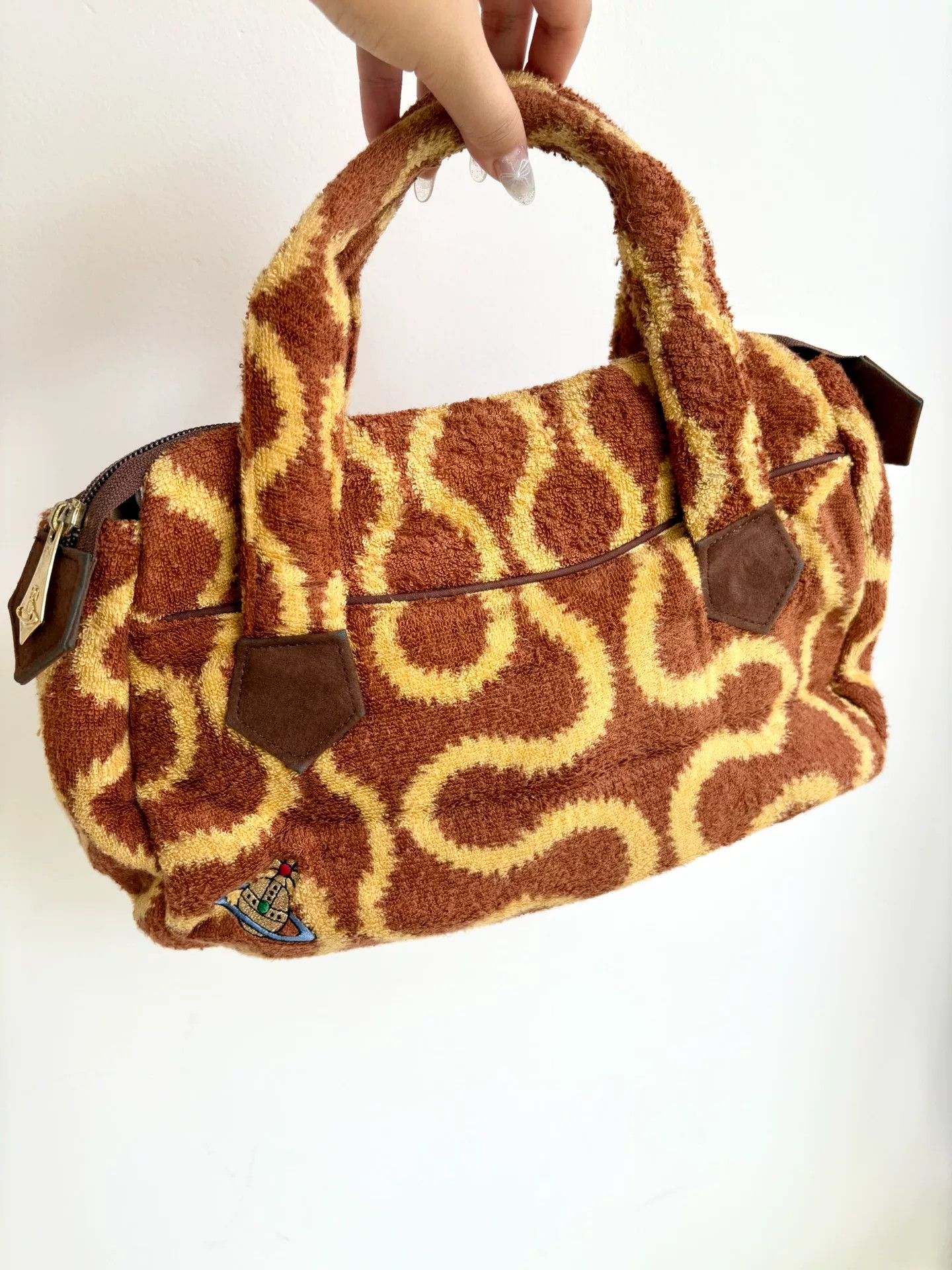 Vivienne Westwood Vivienne Westwood Vintage Brown Pirate Print Handbag Size ONE SIZE - 2 Thumbnail