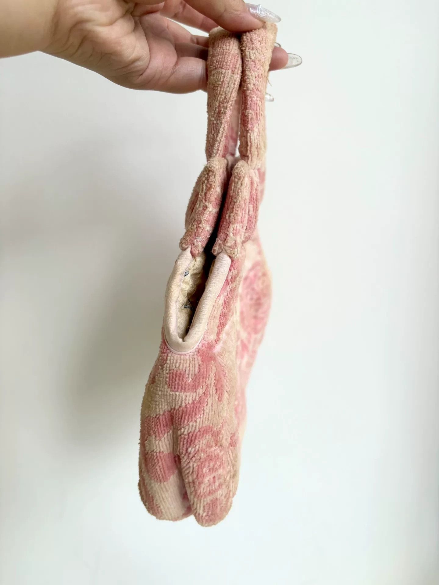 Vivienne Westwood Vivienne Westwood Vintage Pink Carved Towel Bag Small Size ONE SIZE - 5 Thumbnail