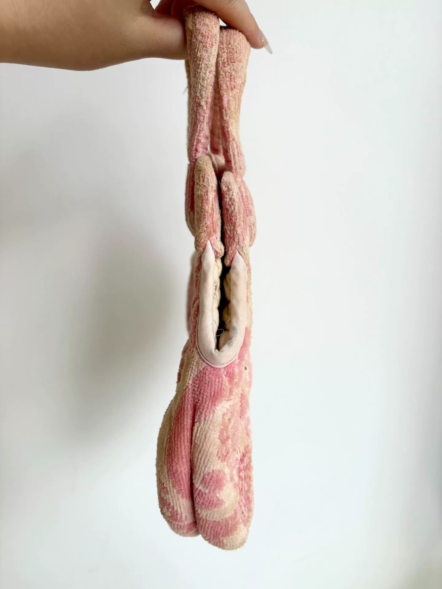 Vivienne Westwood Vivienne Westwood Vintage Pink Carved Towel Bag Small Size ONE SIZE - 4 Thumbnail