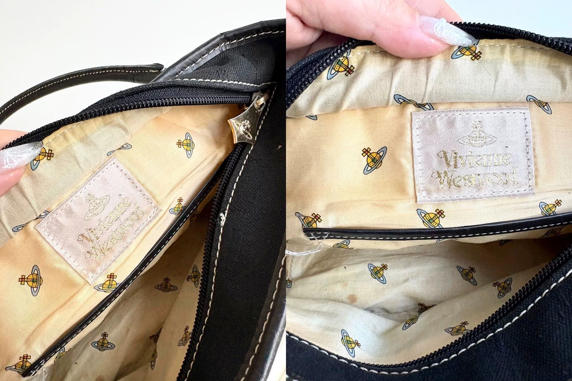Vivienne Westwood Vivienne Westwood Vintage Saturn Logo Handbag Size ONE SIZE - 6 Thumbnail