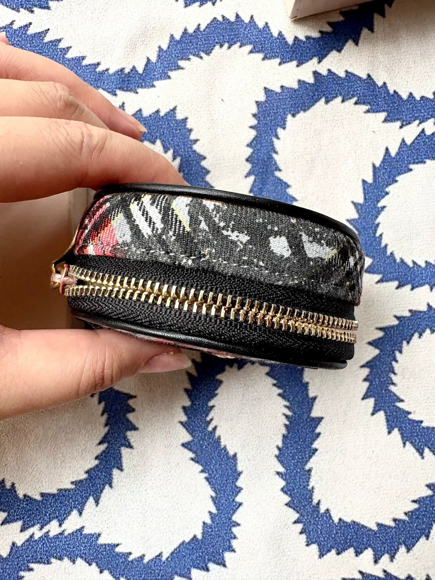 Vivienne Westwood Vivienne Westwood Vintage Graffiti Check Coin Purse Size ONE SIZE - 5 Thumbnail
