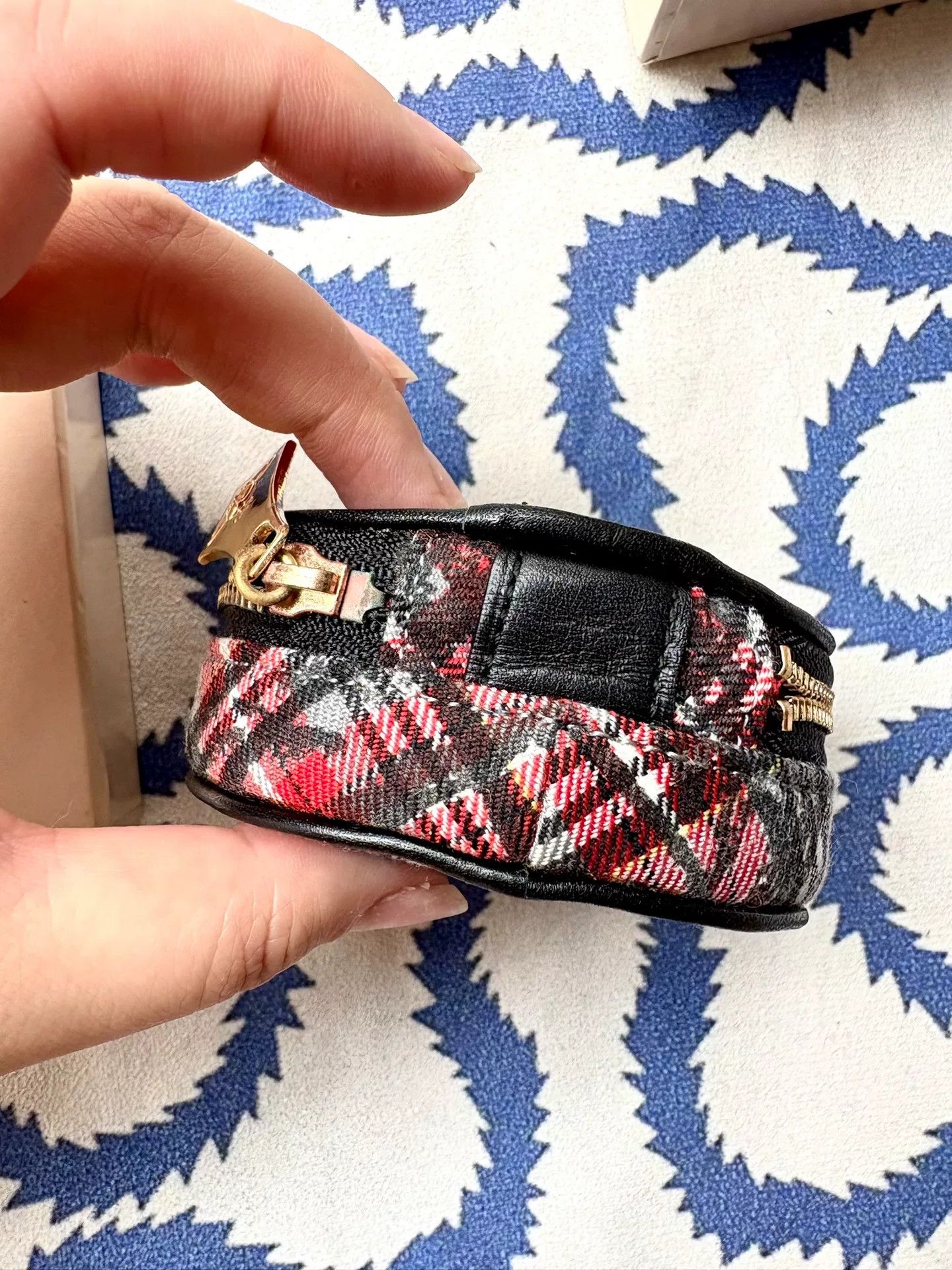Vivienne Westwood Vivienne Westwood Vintage Graffiti Check Coin Purse Size ONE SIZE - 7 Thumbnail
