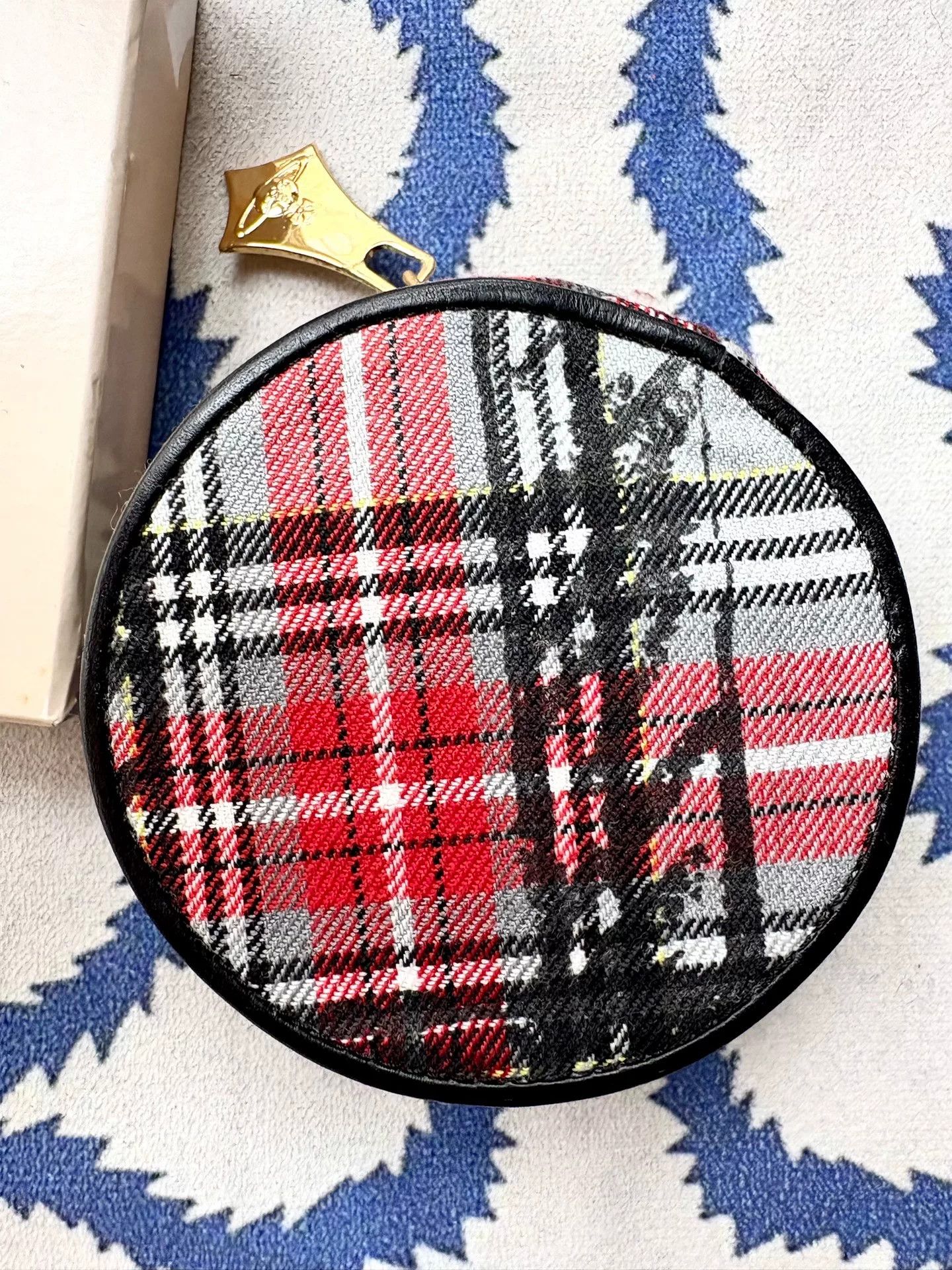 Vivienne Westwood Vivienne Westwood Vintage Graffiti Check Coin Purse Size ONE SIZE - 3 Thumbnail