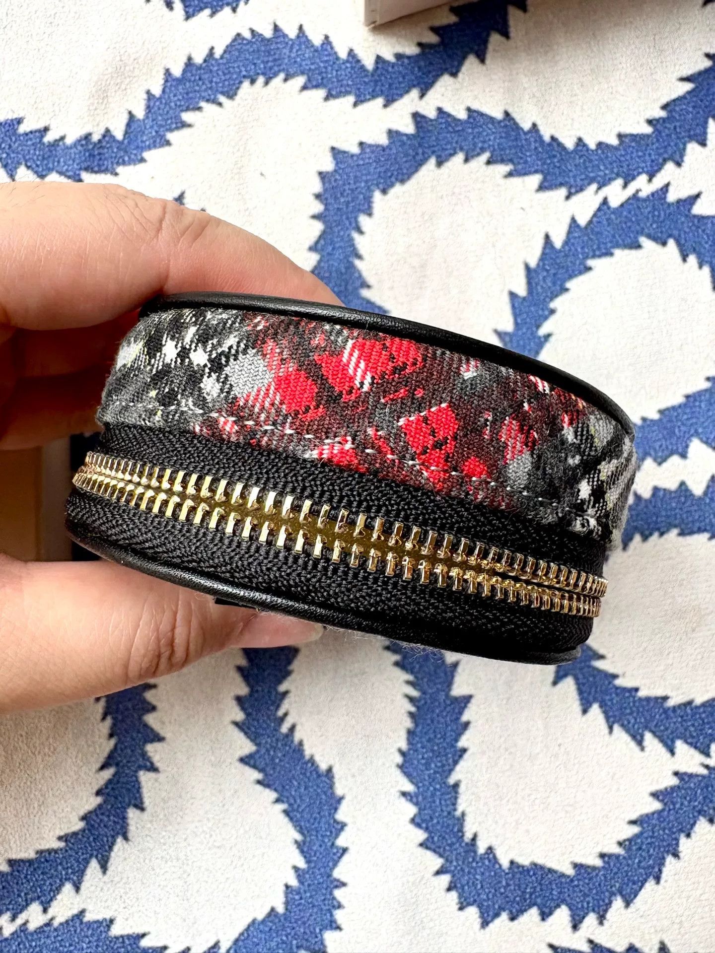 Vivienne Westwood Vivienne Westwood Vintage Graffiti Check Coin Purse Size ONE SIZE - 4 Thumbnail