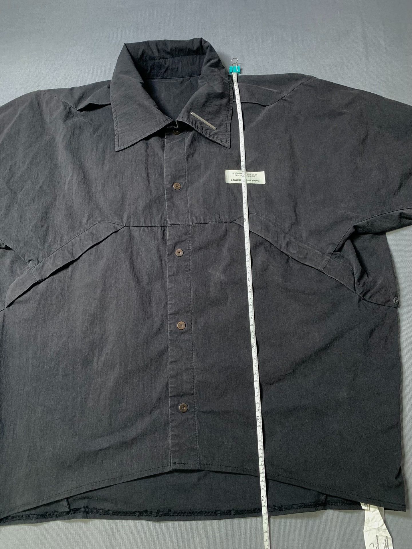 Hamcus HAMCUS Washed Batwing Short-Sleeve Shirt Size US S / EU 44-46 / 1 - 8 Thumbnail