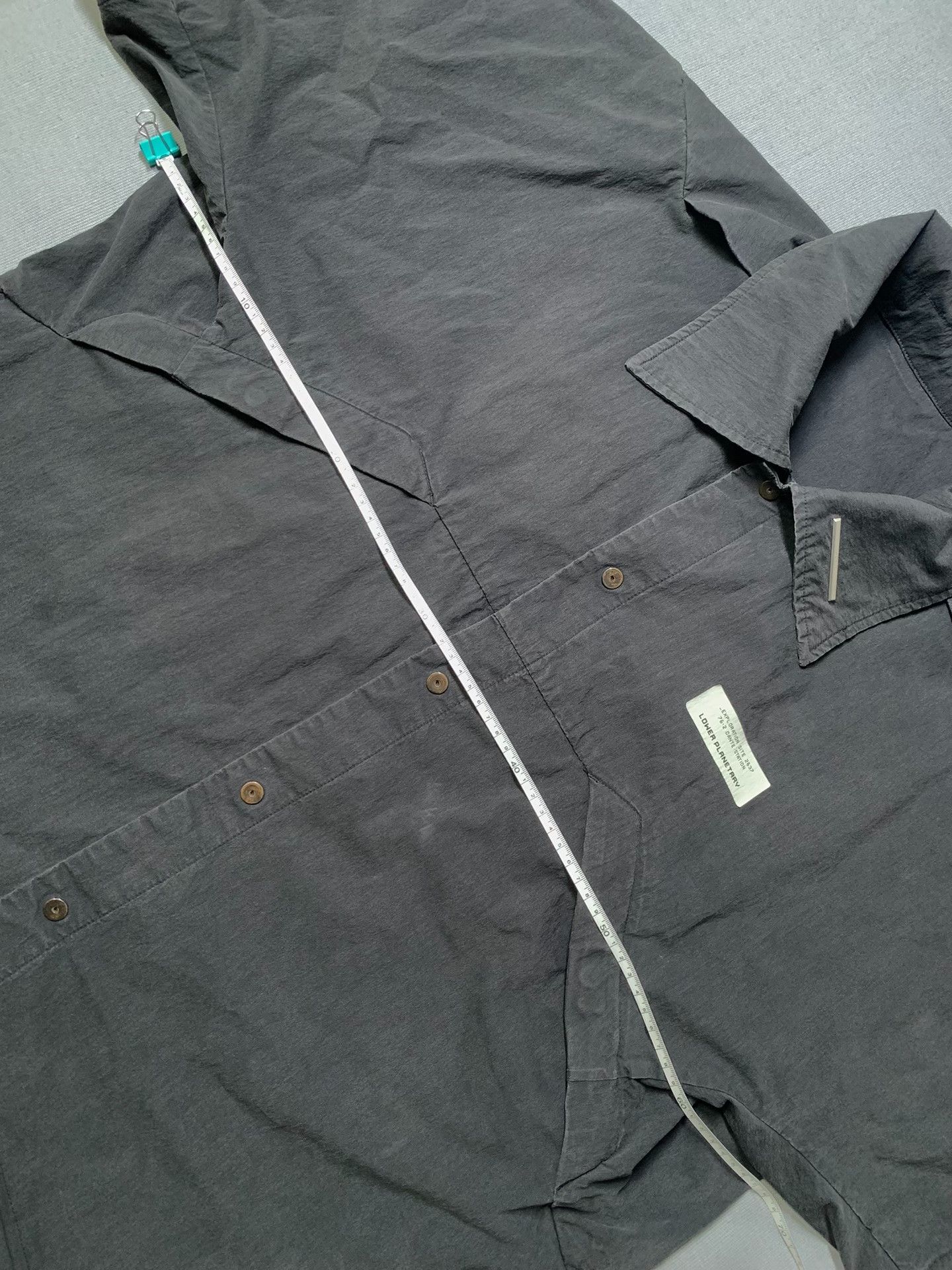 Hamcus HAMCUS Washed Batwing Short-Sleeve Shirt Size US S / EU 44-46 / 1 - 7 Thumbnail