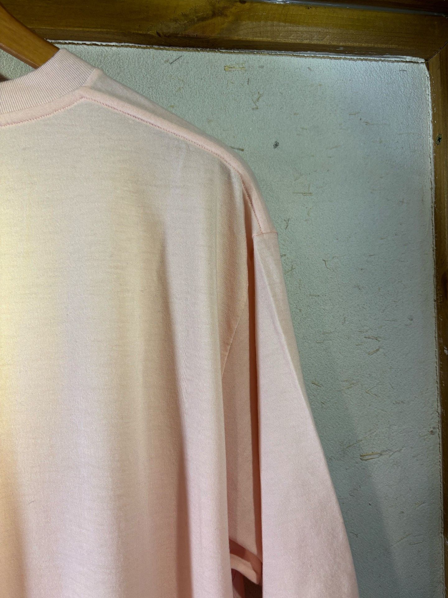 Auralee Auralee All Wool Pink Short-Sleeve Tee Size US XXL / EU 58 / 5 - 8 Thumbnail