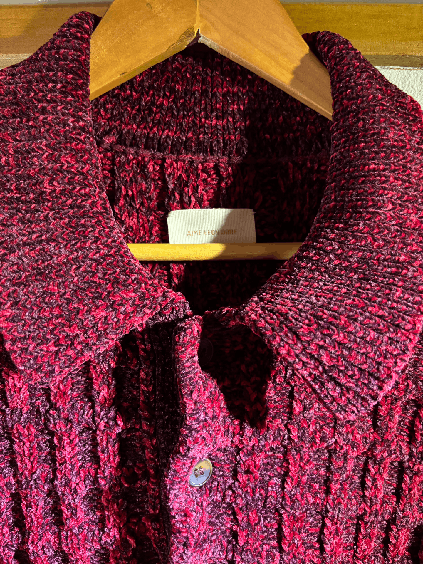 Aime Leon Dore Aime Leon Dore Open Collar Sweater Size US L / EU 52-54 / 3 - 2 Thumbnail