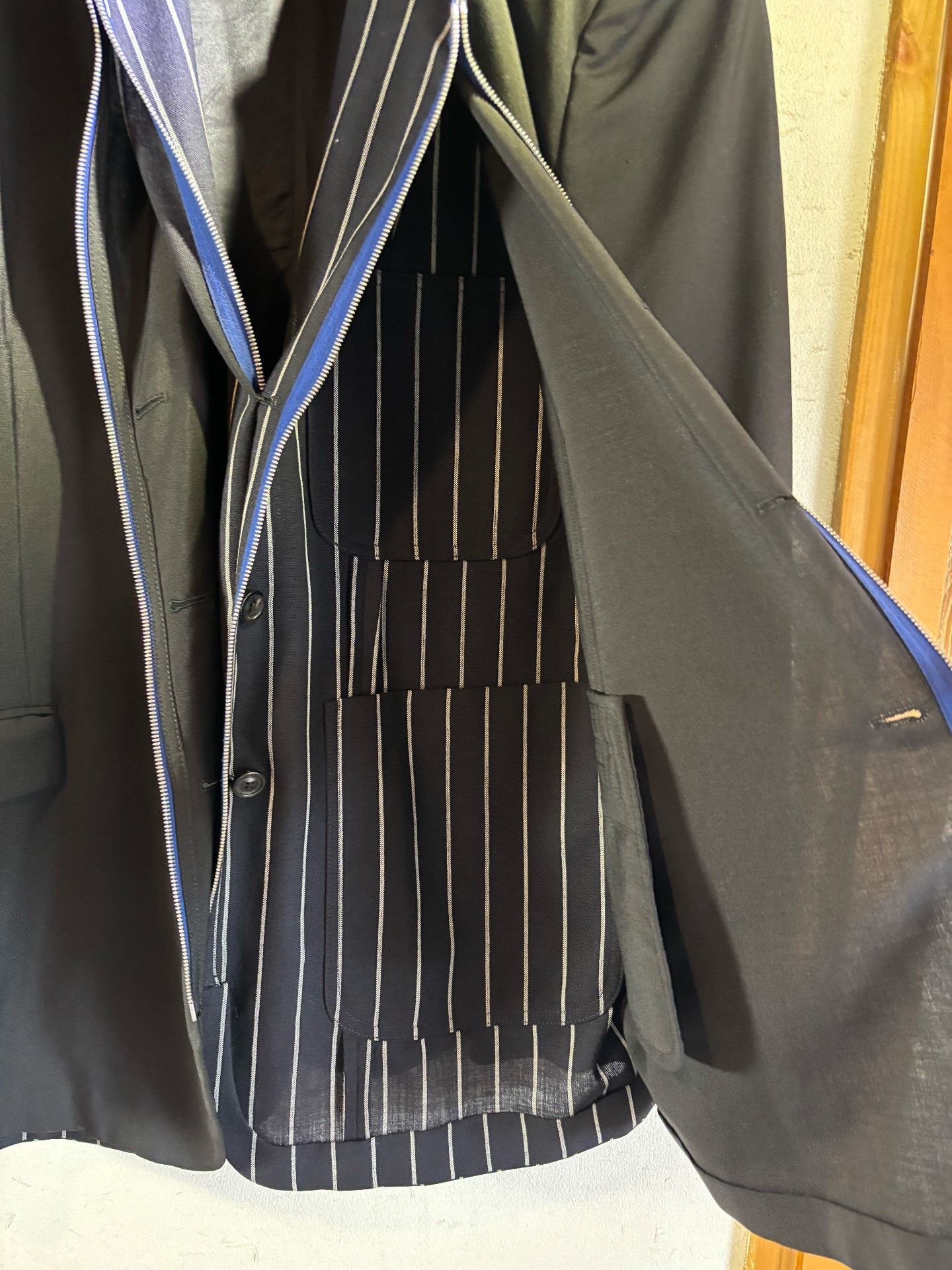 Maison Margiela Maison Margiela Double Zip Double Layer Blazer Size US L / EU 52-54 / 3 - 5 Thumbnail