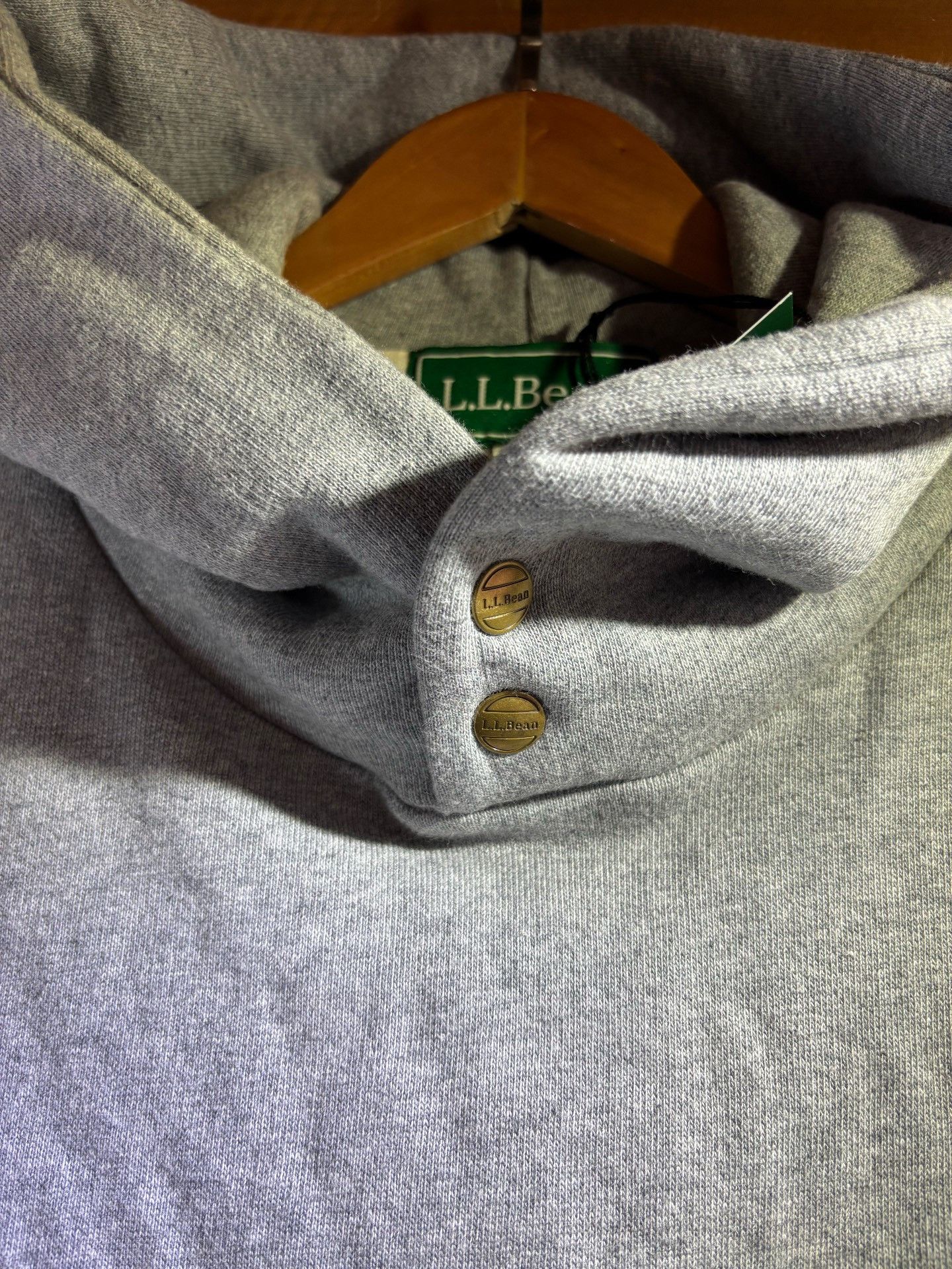 Beams Japan L.L.Bean x Beams Snap Button Sweatshirt Size US L / EU 52-54 / 3 - 4 Thumbnail