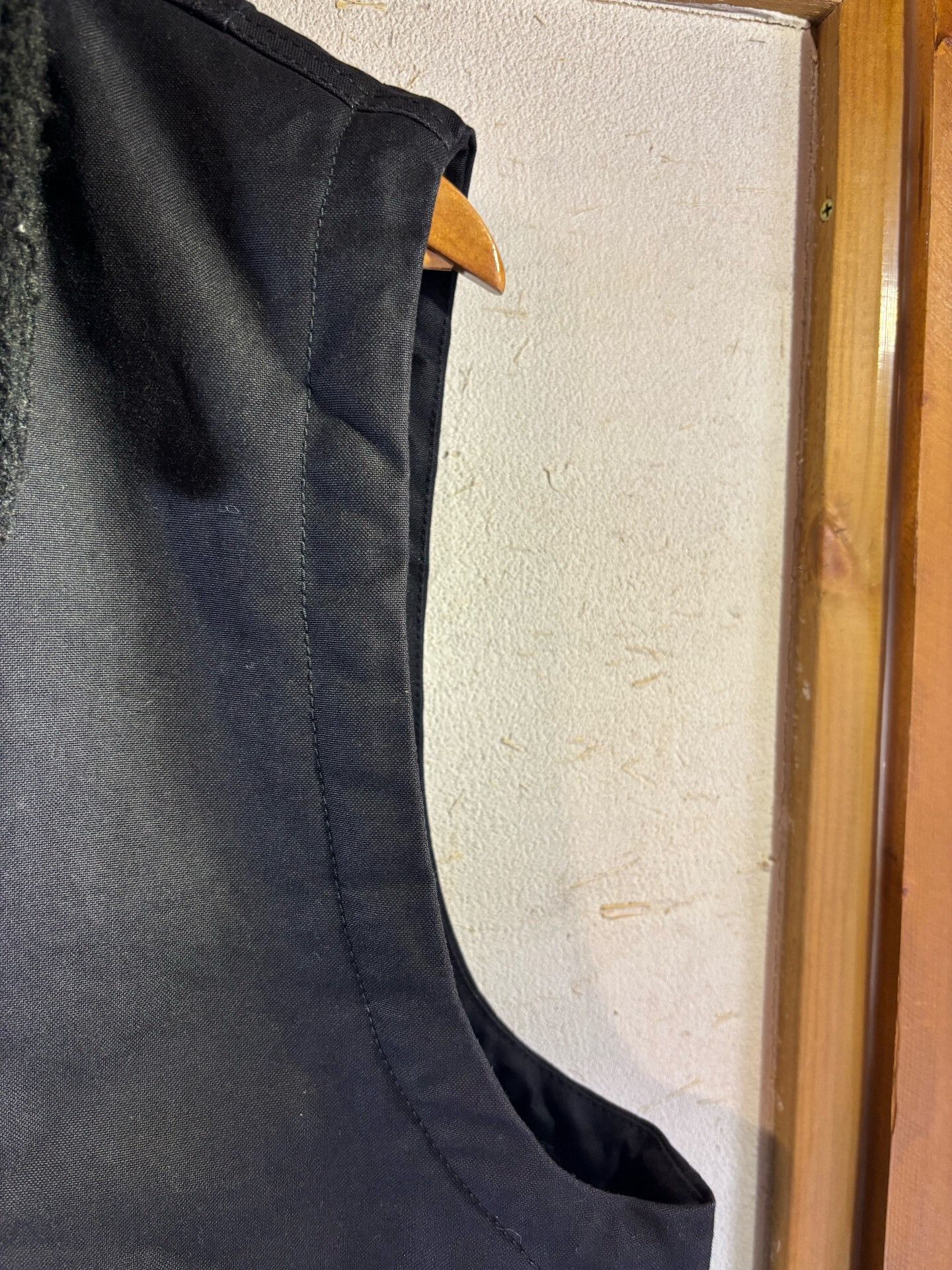 Our Legacy Our Legacy Waxed Cotton Shearling Vest Size US M / EU 48-50 / 2 - 3 Thumbnail