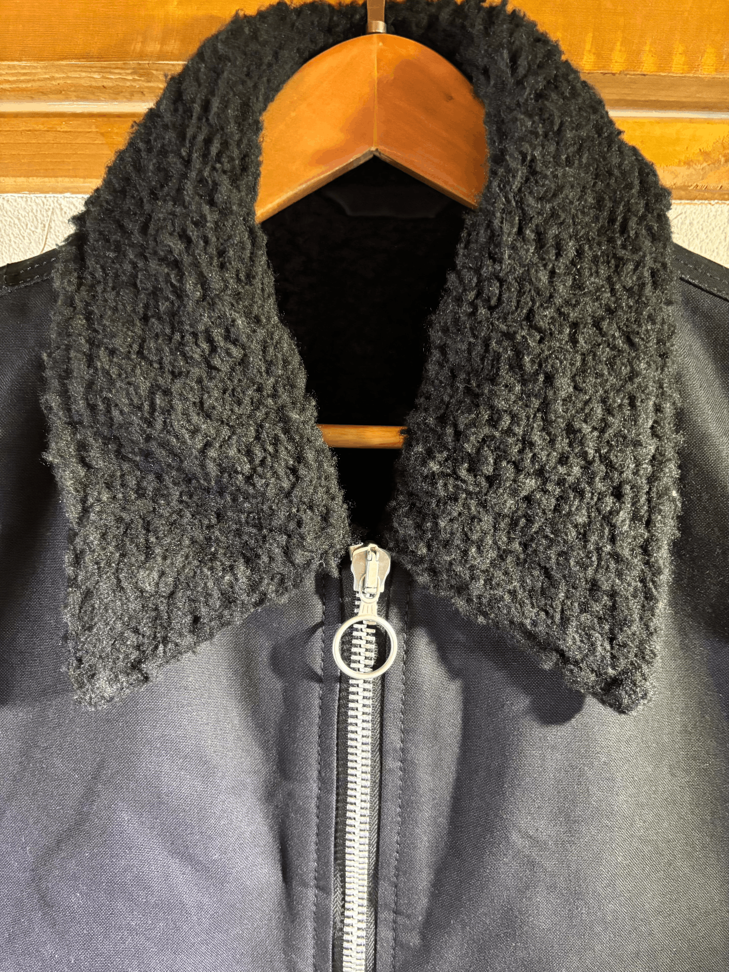 Our Legacy Our Legacy Waxed Cotton Shearling Vest Size US M / EU 48-50 / 2 - 2 Thumbnail