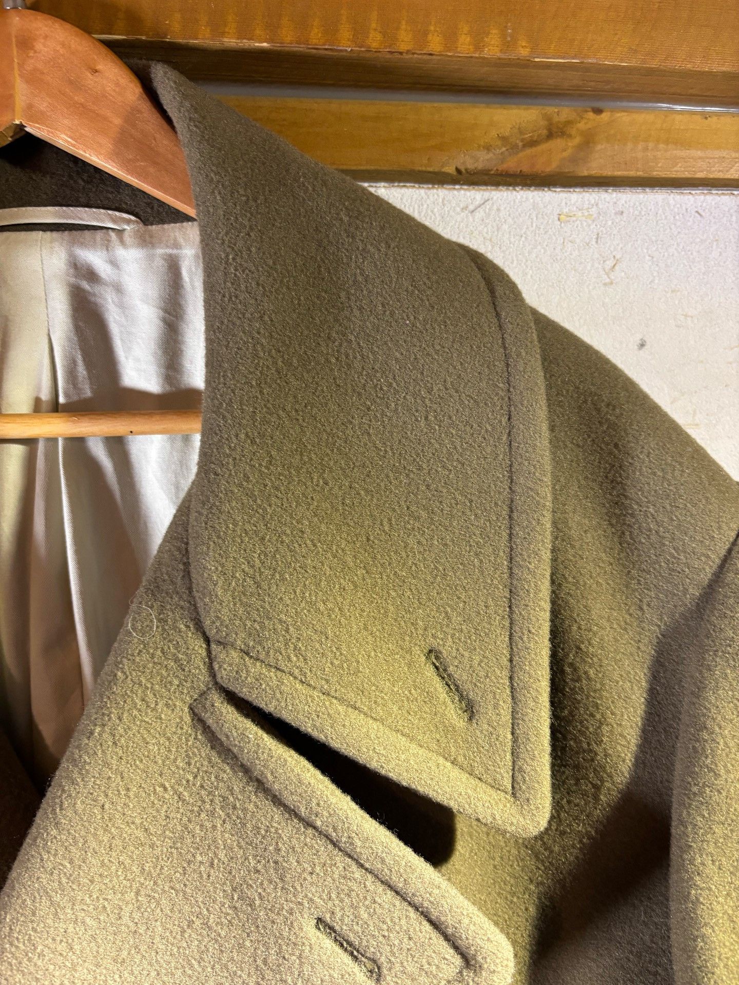 Lemaire Lemaire Wide-Shoulder Wool Coat Size US M / EU 48-50 / 2 - 2 Thumbnail