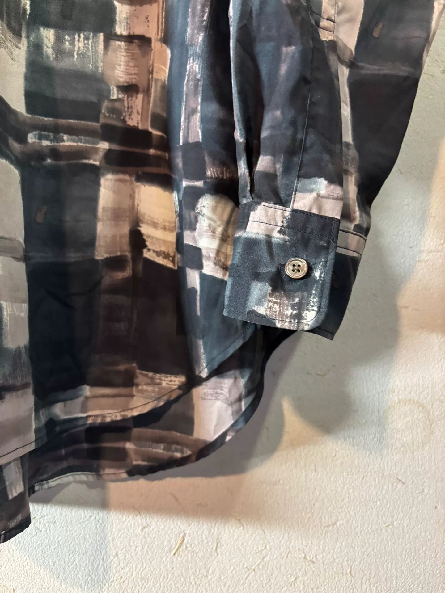ADAM ET ROPE Adam et Rope Special Dyeing Tencel Shirt Size US M / EU 48-50 / 2 - 5 Thumbnail